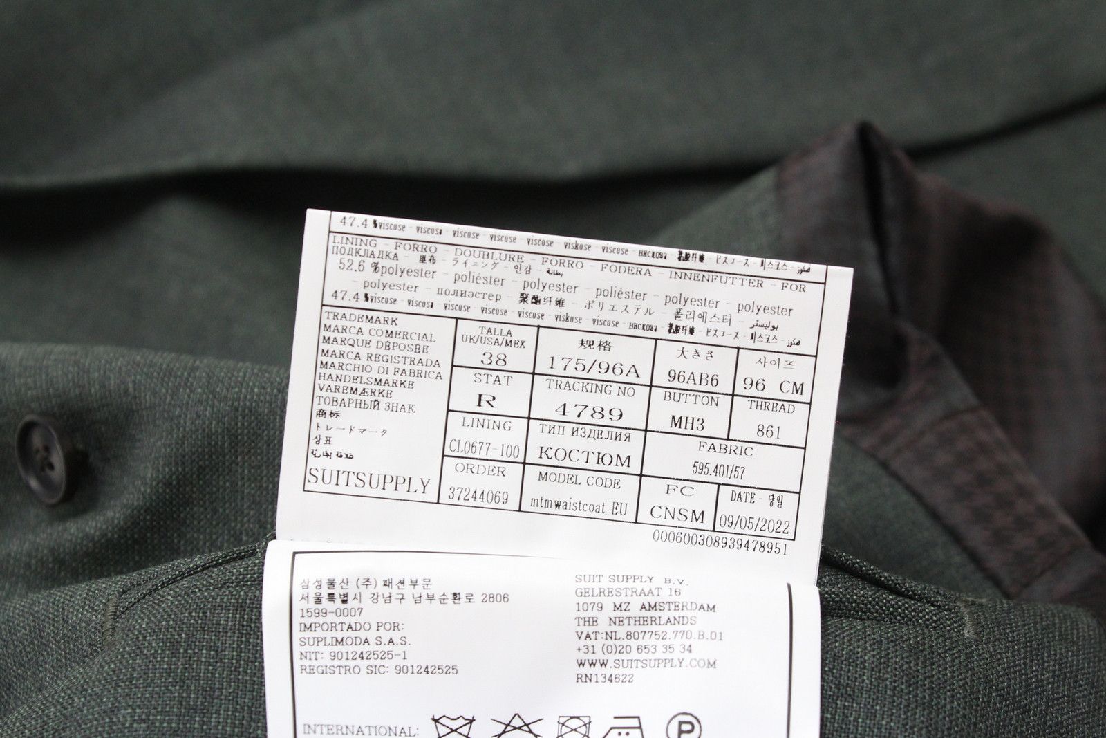 Suitsupply SUITSUPPLY La Spalla / Ferrara Suit Men's UK 40 / UK 38 Size 38R - 11 Thumbnail