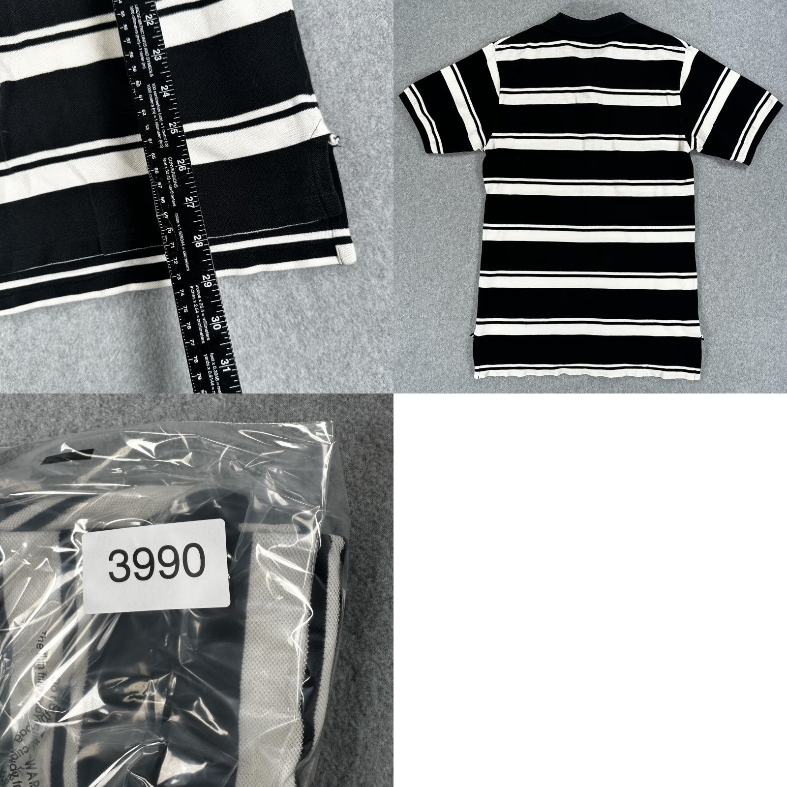 Polo Ralph Lauren Polo by Ralph Lauren Polo Shirt Mens XL Blue White Stripe Short Sleeve Casual Size US XL / EU 56 / 4 - 8 Thumbnail