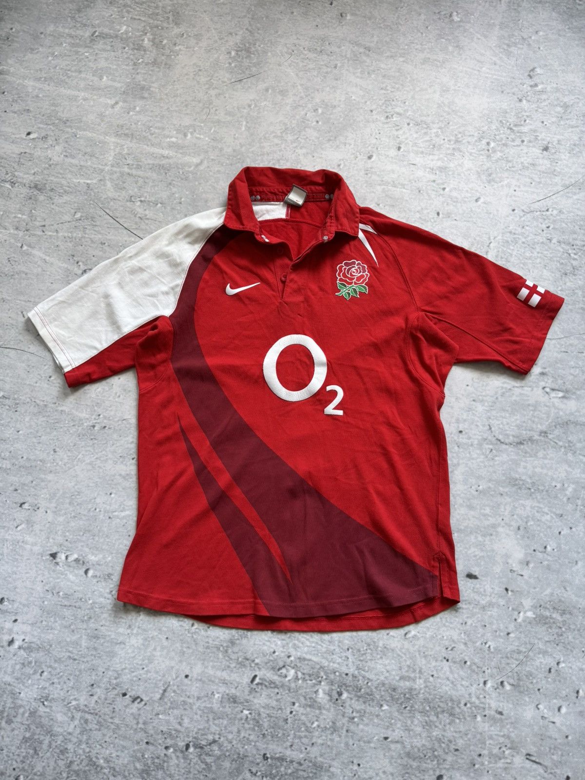 Vintage Vintage Nike jersey soccer O2 England football Size US L / EU 52-54 / 3 - 1 Thumbnail