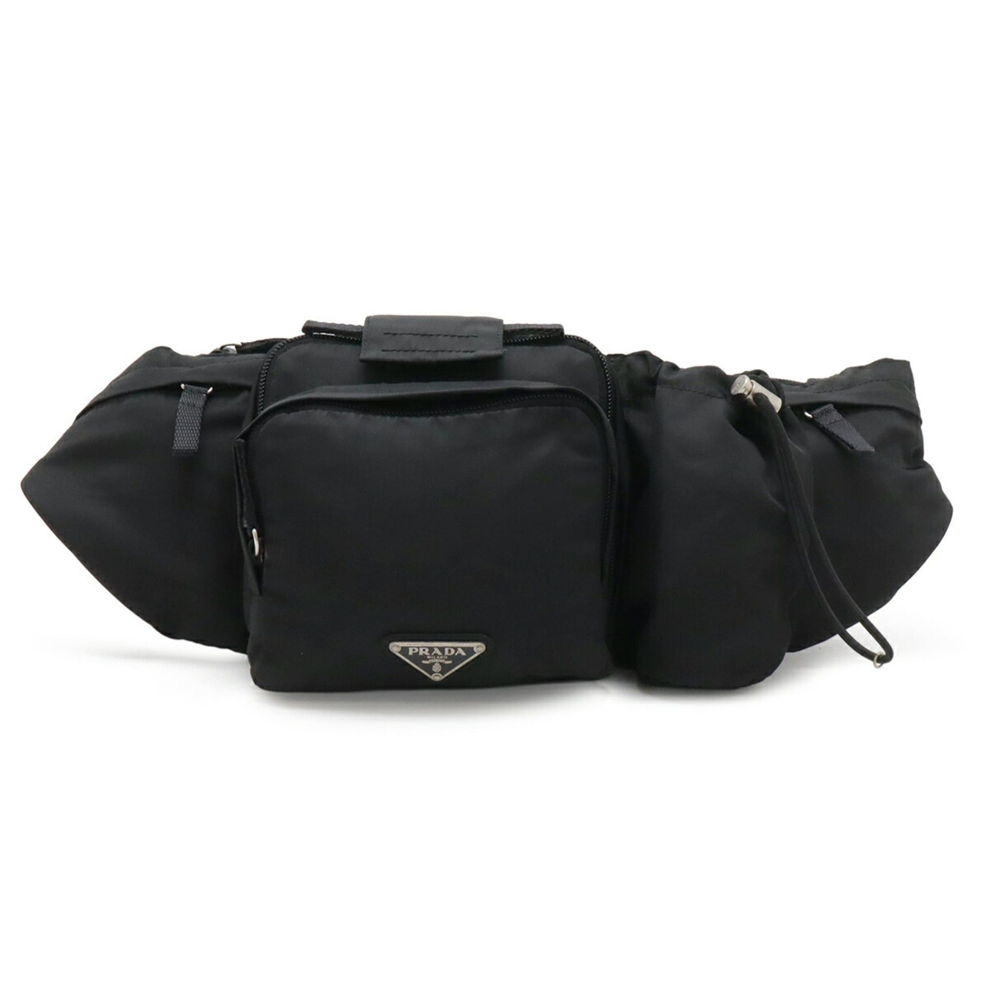 Prada PRADA Waist Bag, Pouch, Body Hip Nylon, NERO Black, VA0056 Size ONE SIZE - 1 Thumbnail