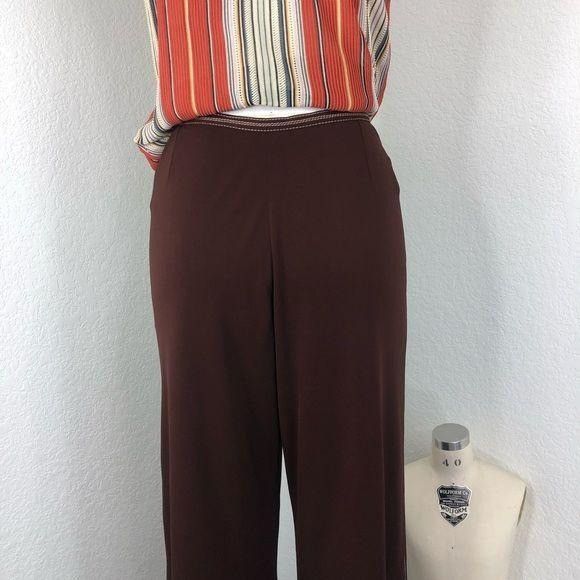 Hermes HERMES Vintage 90's RESORT Cropped Wide Leg Pants Size 27" / US 4 / IT 40 - 3 Thumbnail