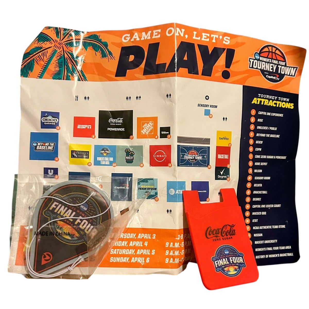 NCAA 2025 NCAA Women’s Final Four Promotional Items Size ONE SIZE - 5 Thumbnail