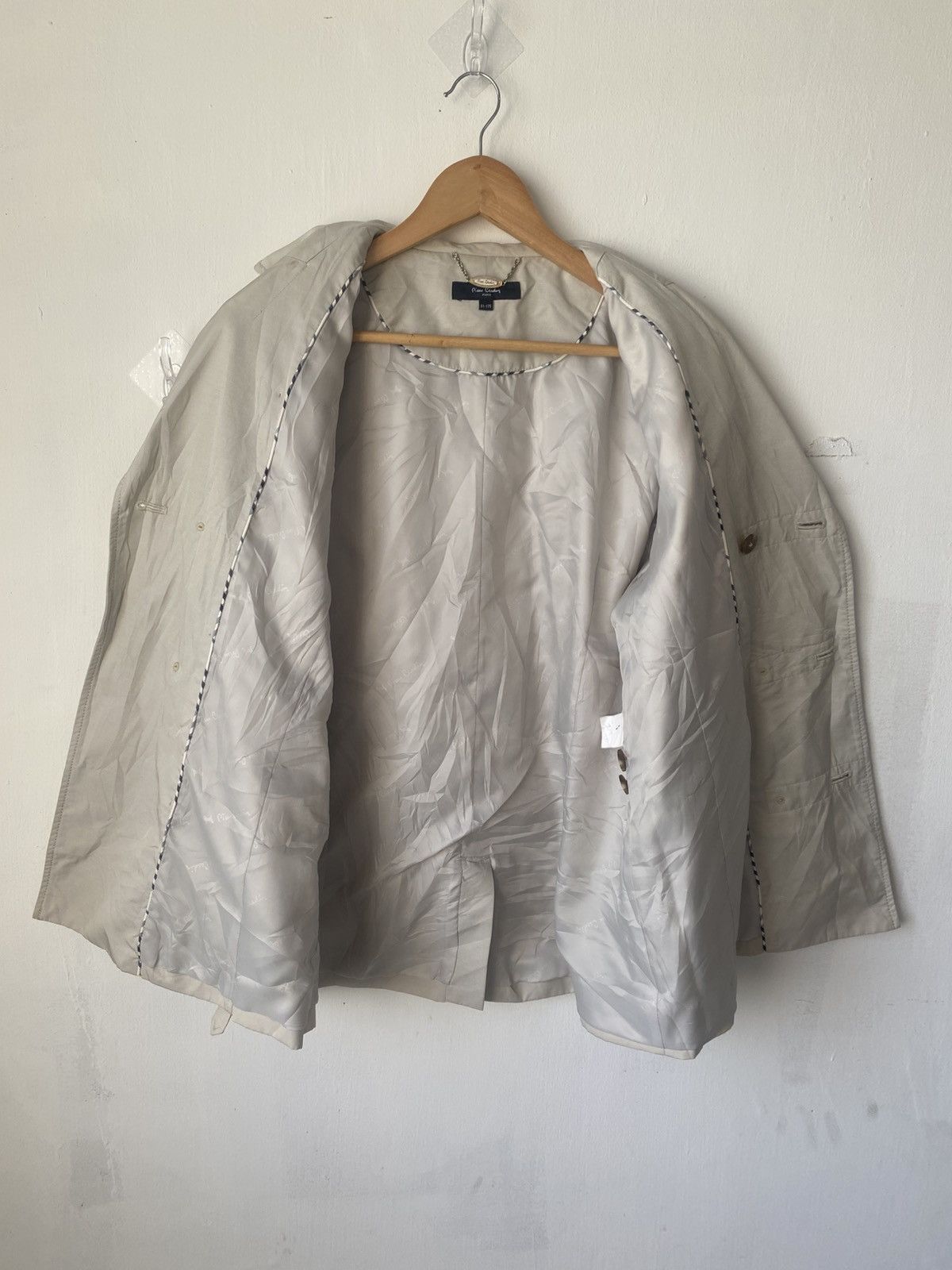 Japanese Brand × Pierre Cardin Pierre Cardin Trench Jacket Stylish & Lightweight Outerwear Size 40L - 10 Thumbnail