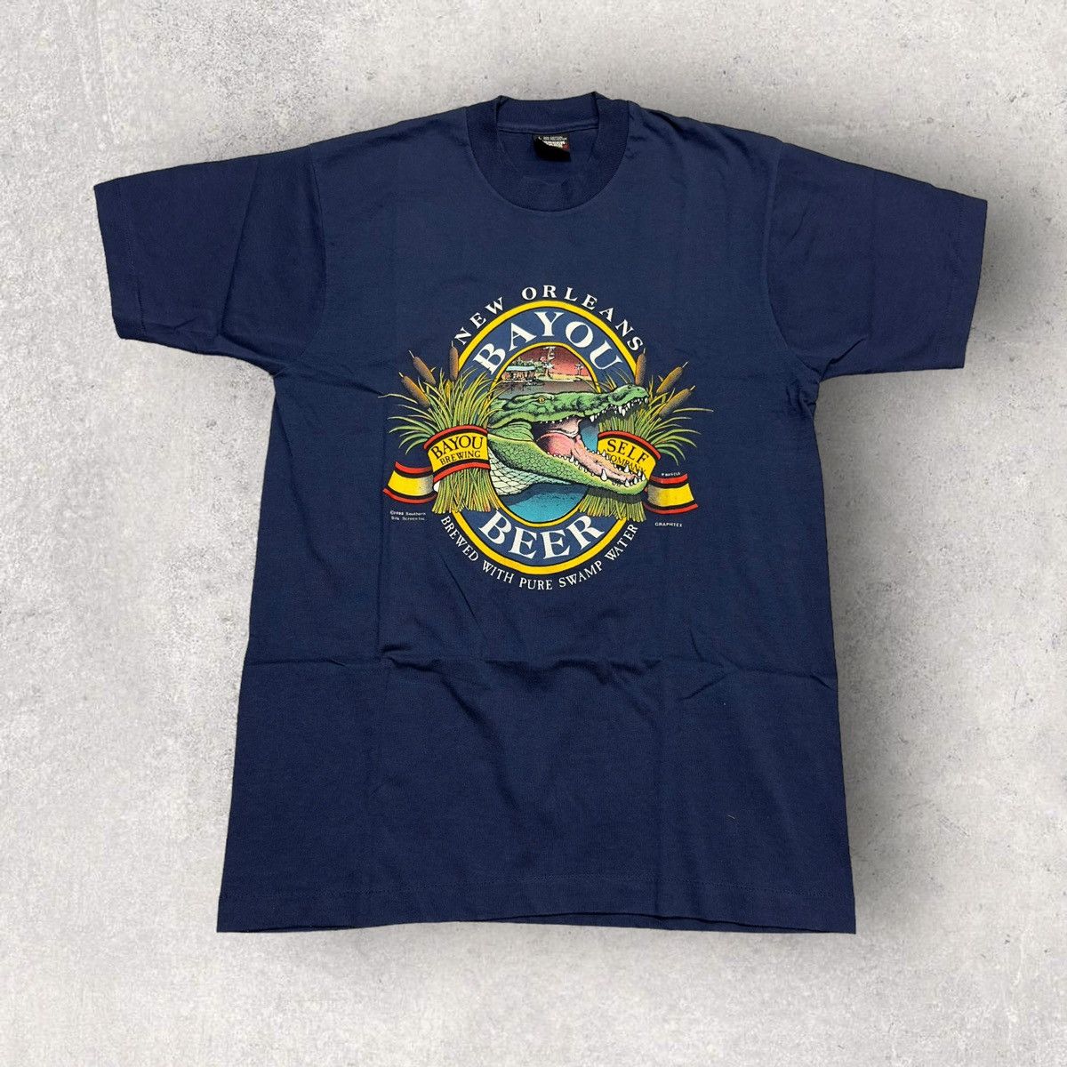 Vintage Vintage Bayou Beer tee Size US L / EU 52-54 / 3 - 1 Thumbnail