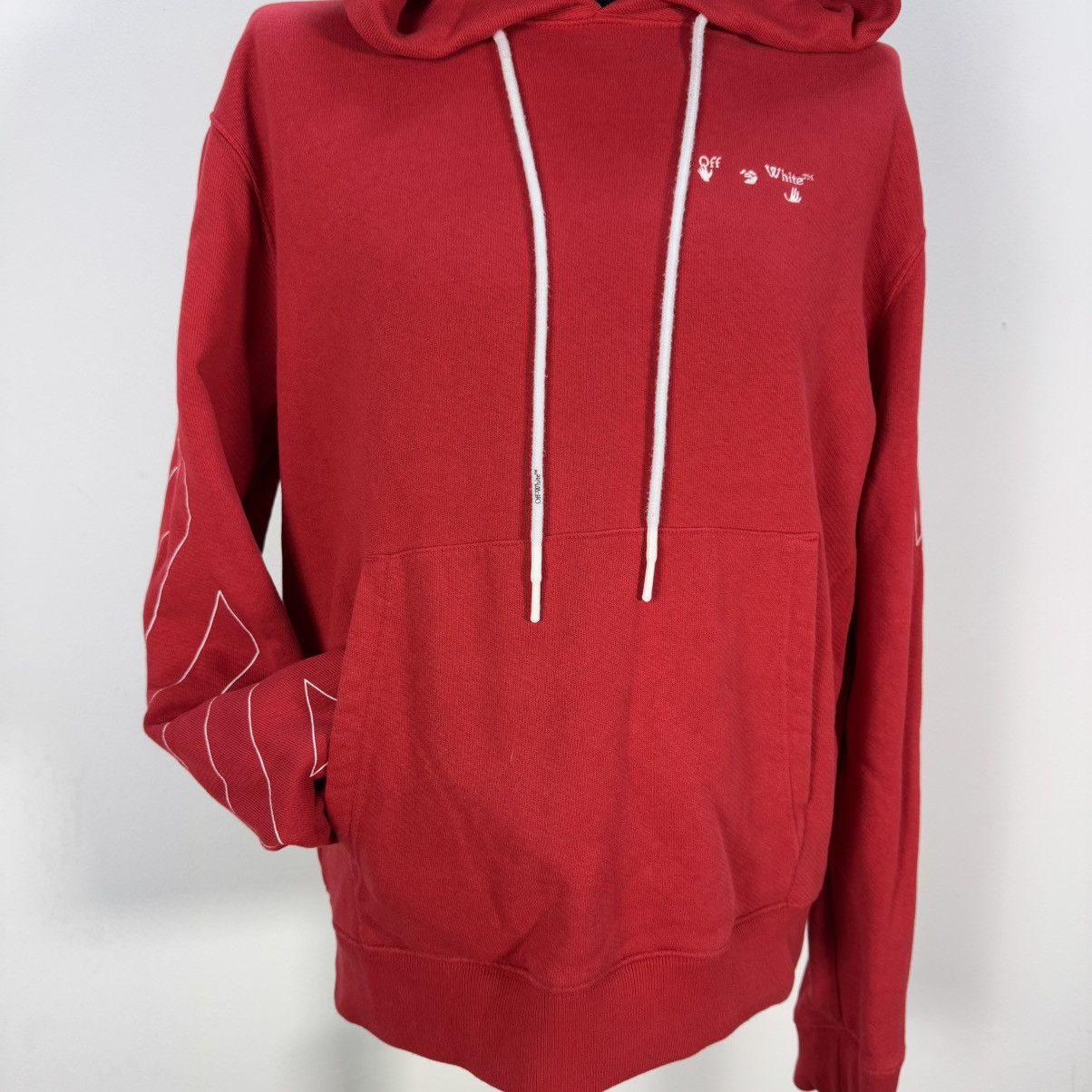 Off-White OFF-White hoodie logo Size US L / EU 52-54 / 3 - 3 Thumbnail