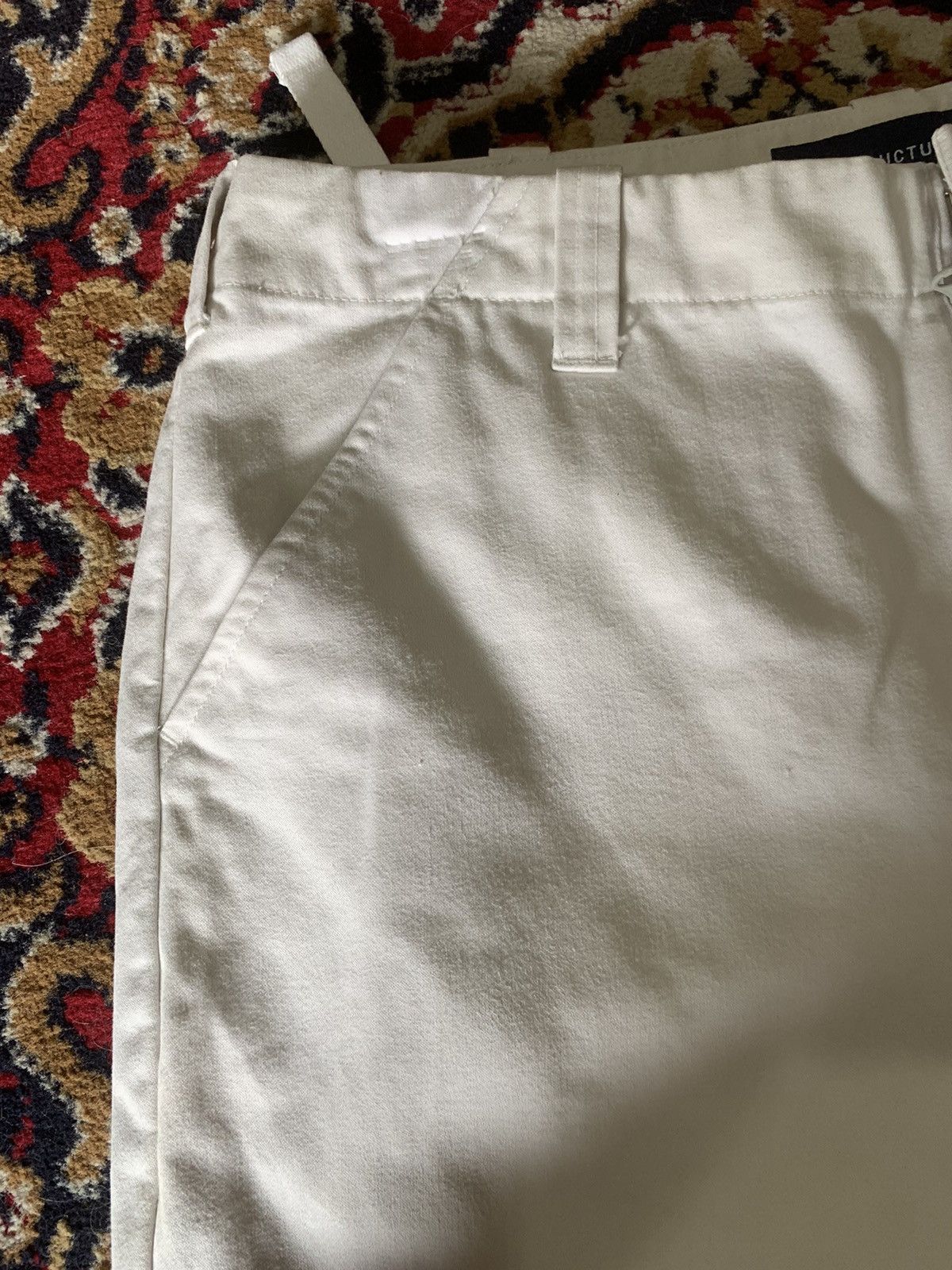 Issey Miyake × Structure STRUCTURE Leg Zipper Khaki Pants Size US 32 / EU 48 - 9 Thumbnail