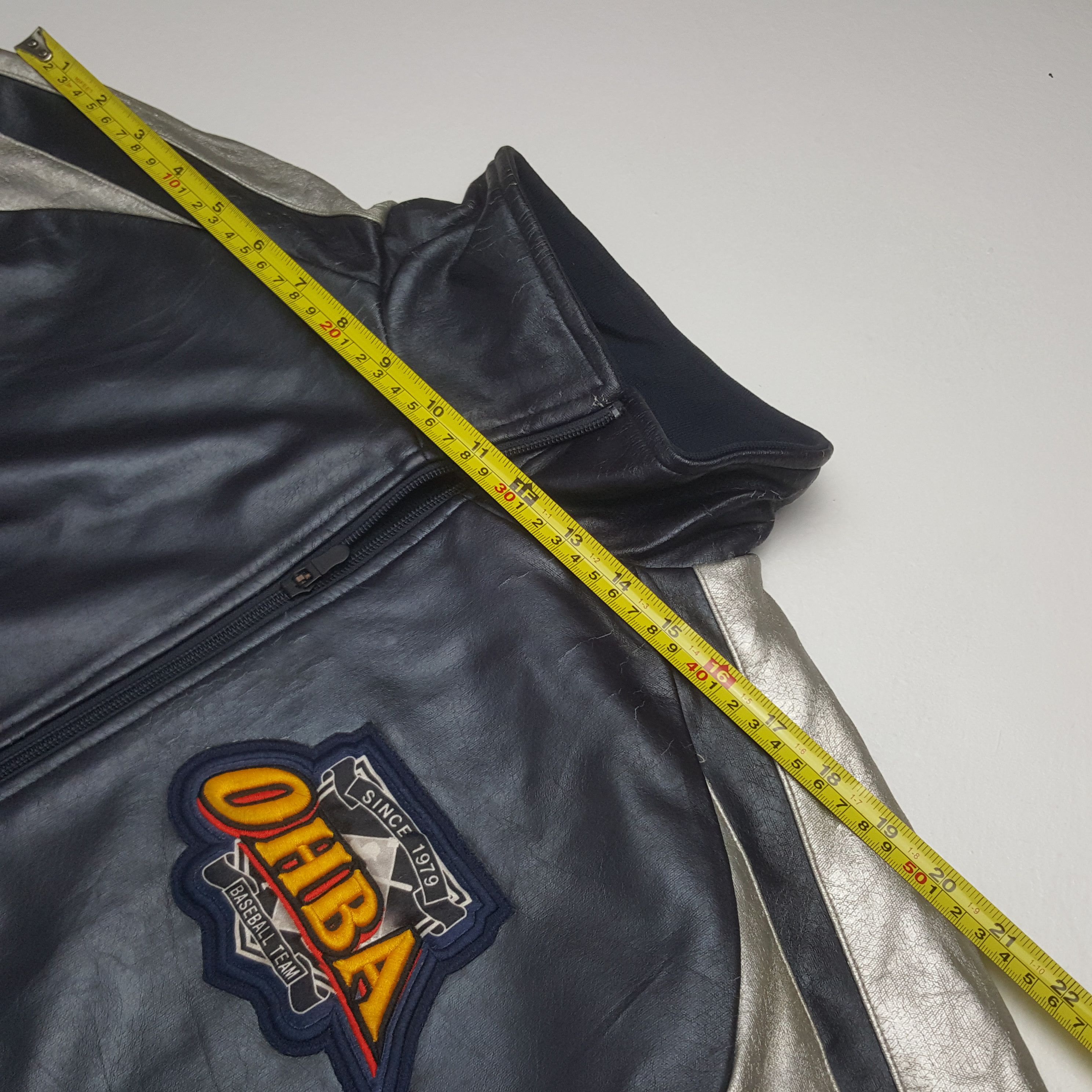 MLB Vintage Mizuno OHBA Baseball Team Varsity Jacket C307N2 Size US XL / EU 56 / 4 - 8 Thumbnail