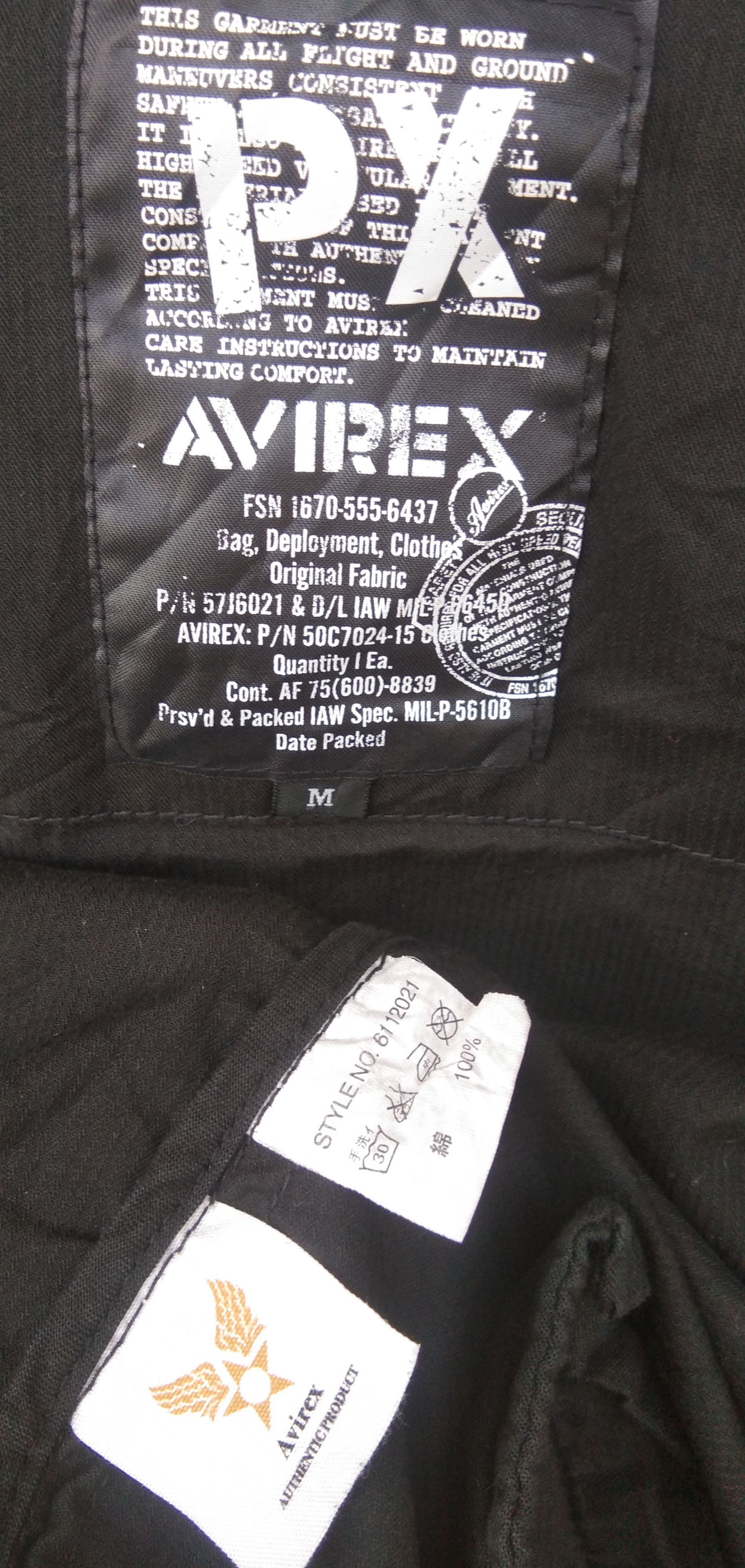 Avirex Avirex hidden hoodie jacket Size US M / EU 48-50 / 2 - 8 Thumbnail