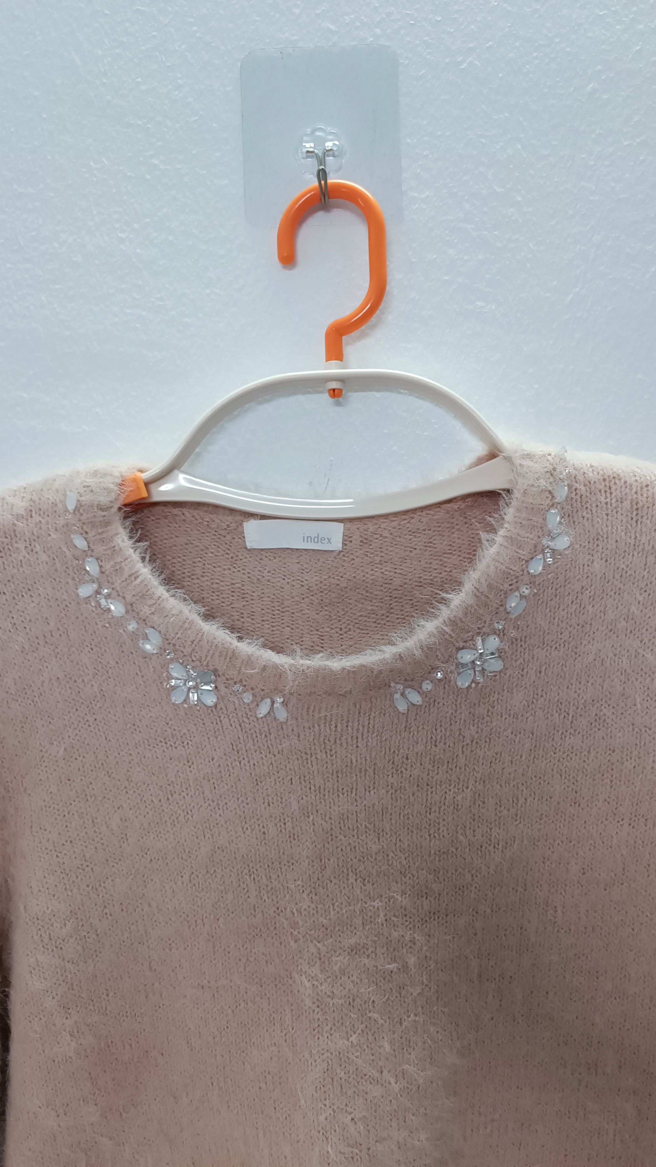 Homespun Knitwear × Index × Japanese Brand Vintage Index Pink Knitwear Size M / US 6-8 / IT 42-44 - 2 Thumbnail
