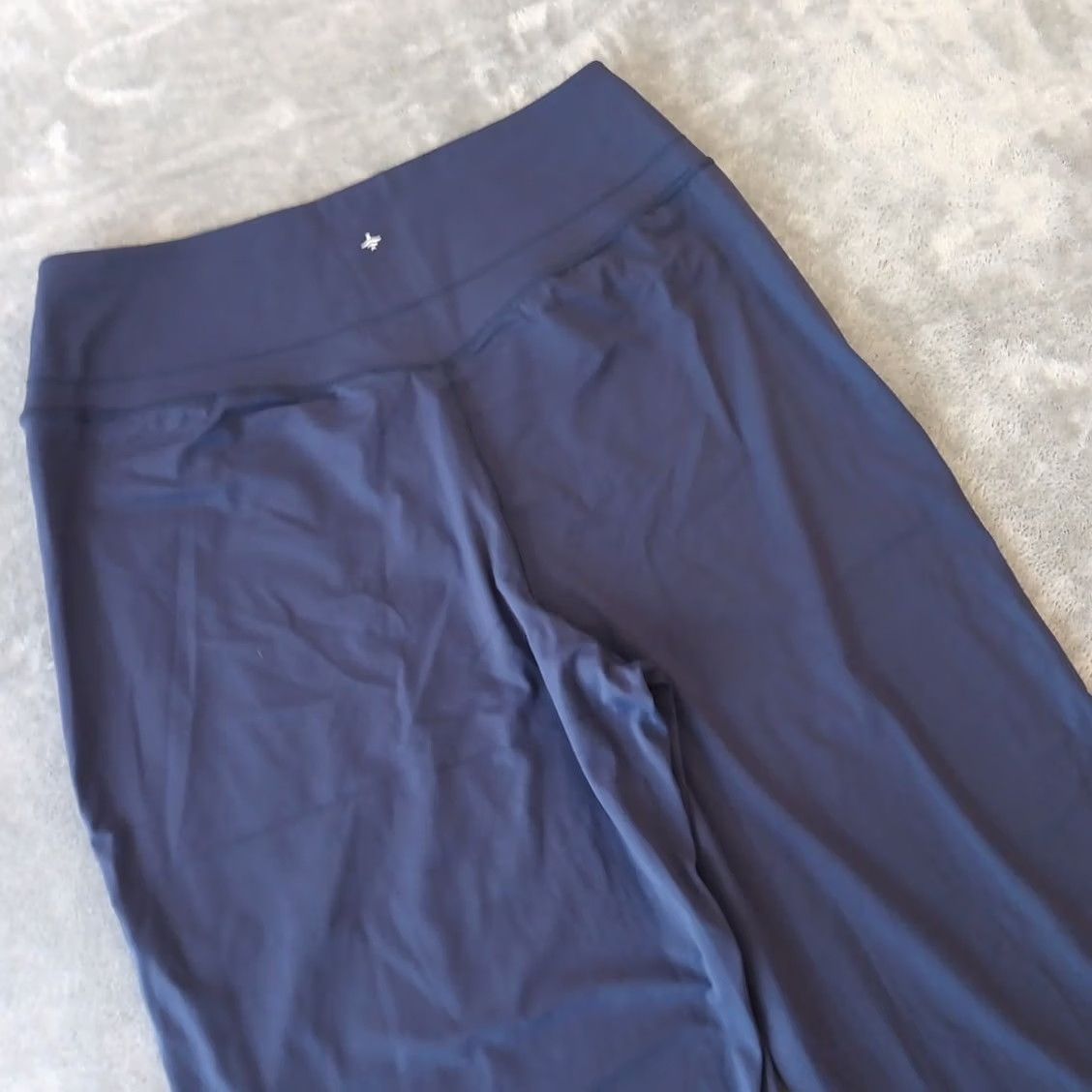 Vintage Halara Womens Pants XL Purple Wide-Leg Pull On Pockets 32x31 Nylon Spandex High Rise Ankle Size 40" / US 18 - 7 Thumbnail