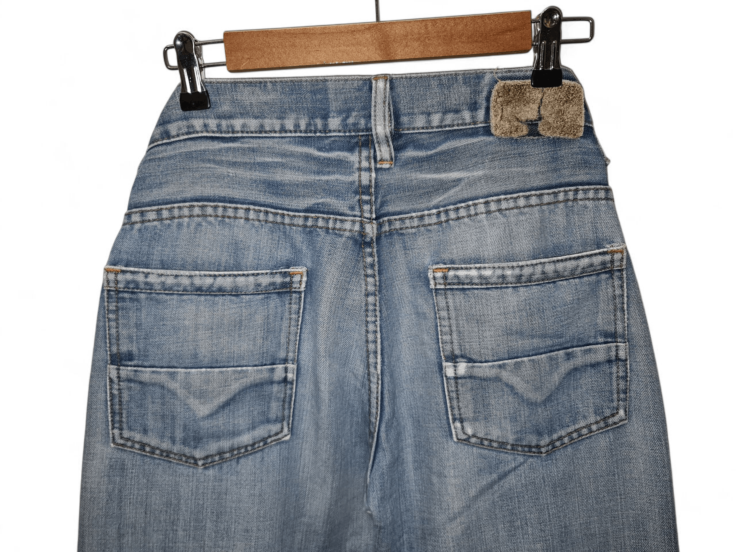 Diesel Vintage Diesel Blue Distressed Jeans Pants Size US 33 - 12 Thumbnail