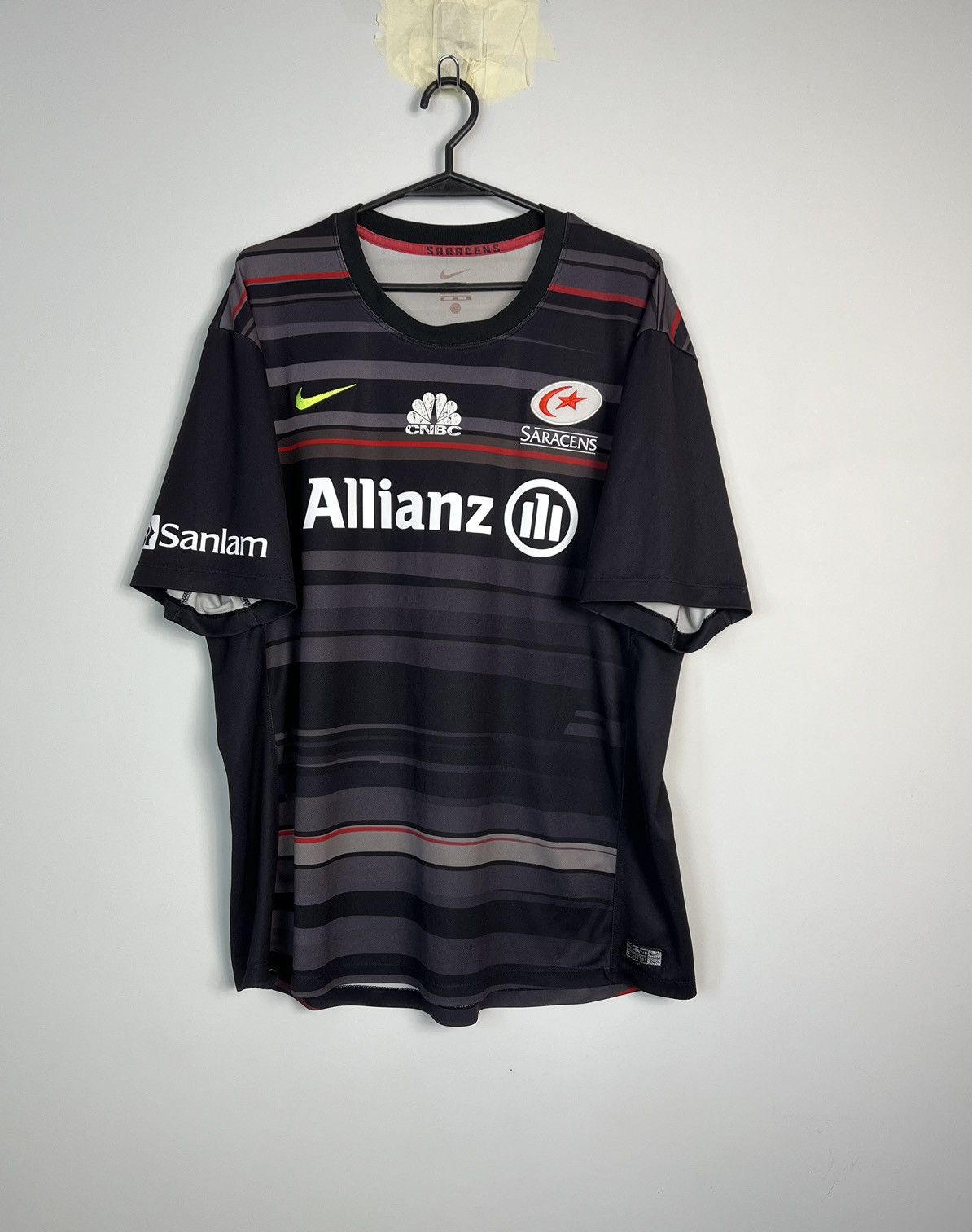 Nike Tshirt Nike Saracens 2014 Rugby Size US XL / EU 56 / 4 - 1 Thumbnail