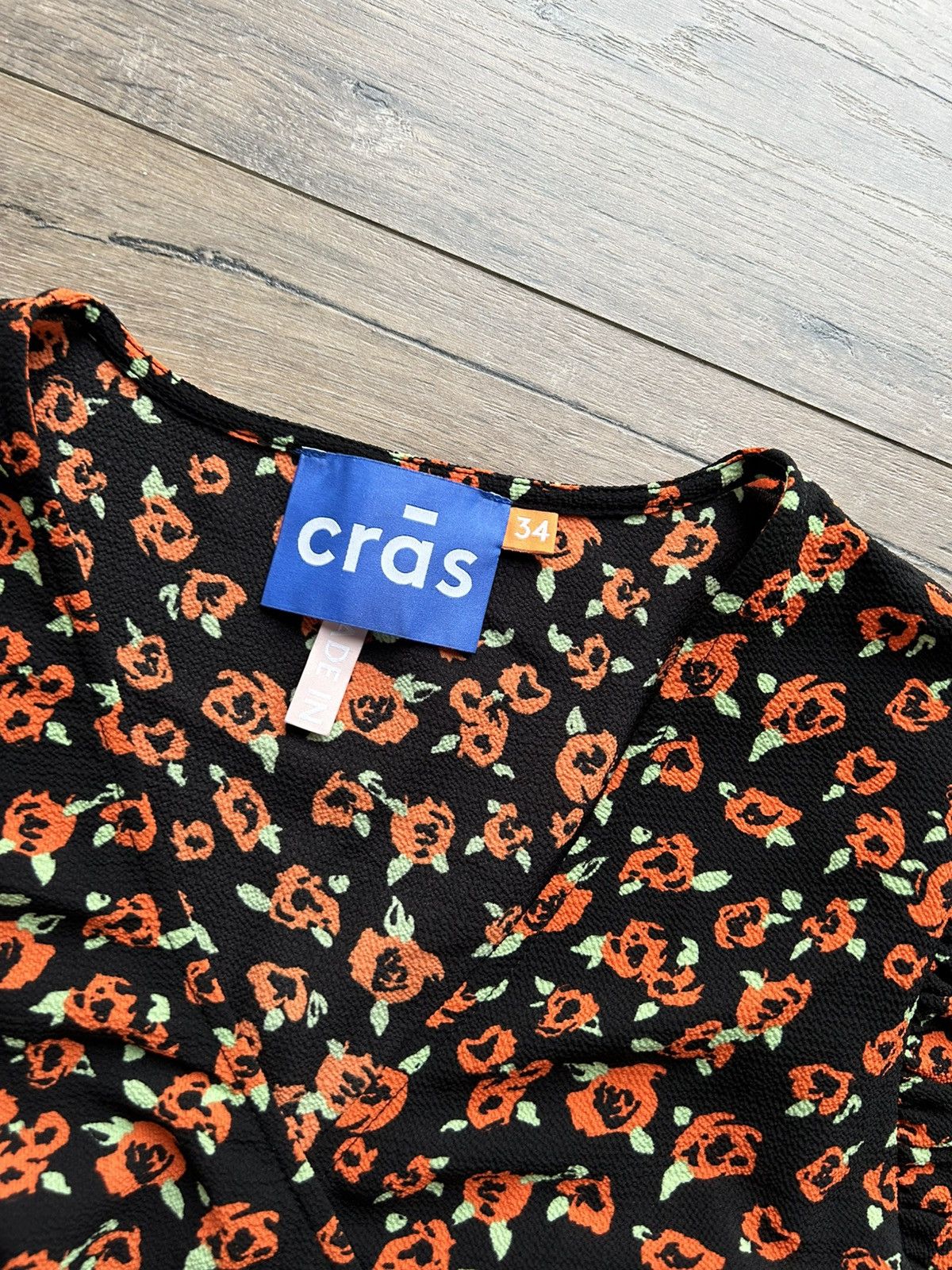 Other Cras floral dress XS-S daily scandi look Size XS / US 0-2 / IT 36-38 - 2 Thumbnail