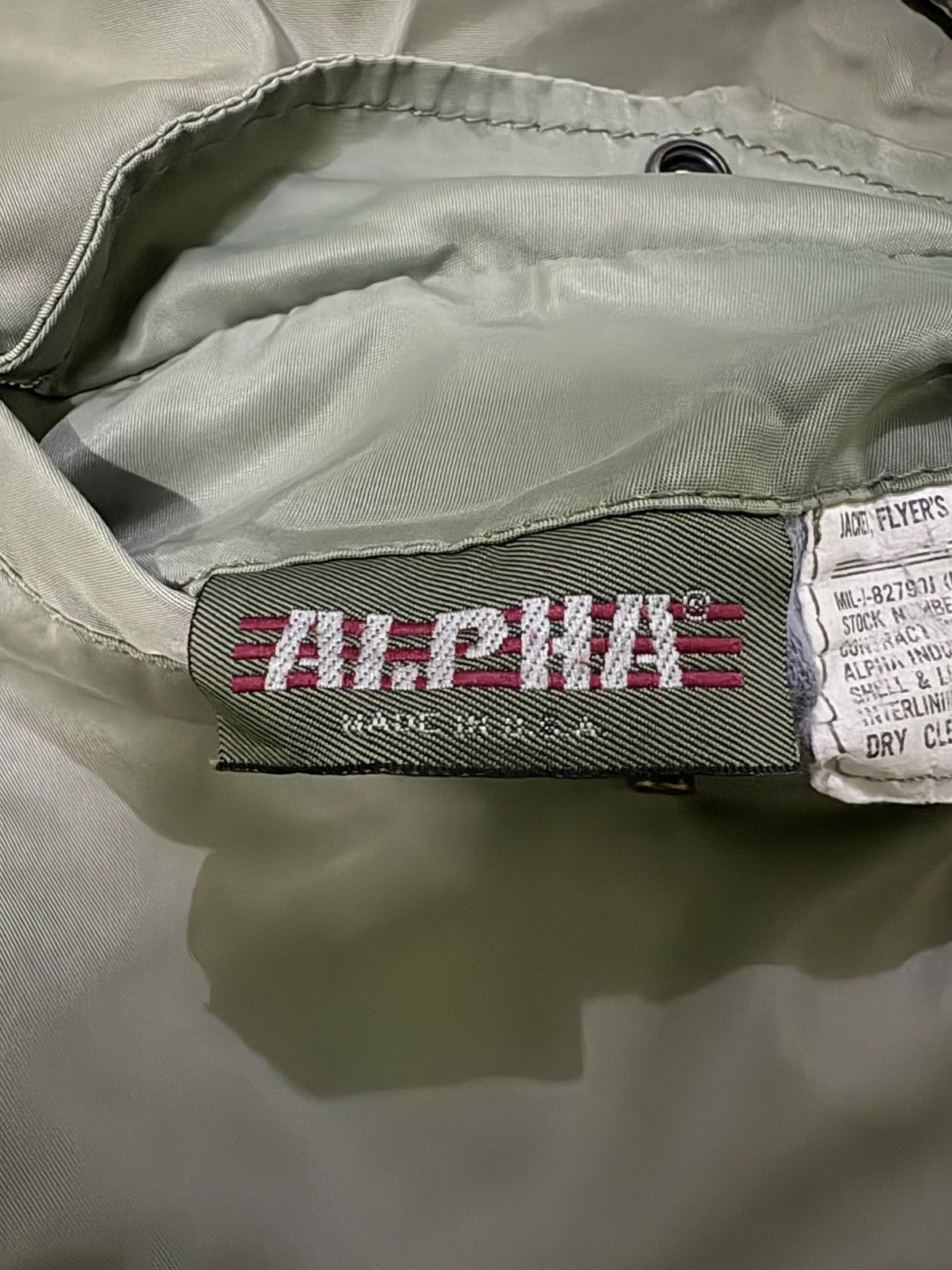 Alpha Industries Alpha Industries USAF USA Flight Jacket Size US L / EU 52-54 / 3 - 16 Thumbnail
