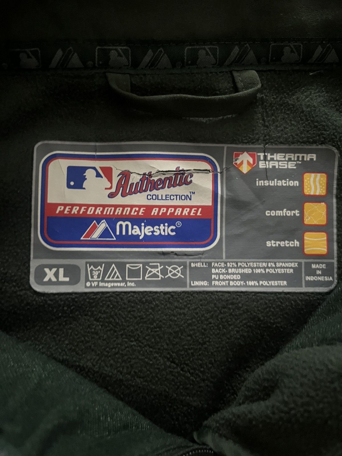 Majestic Oakland Athletics Jacket Size US XL / EU 56 / 4 - 3 Thumbnail