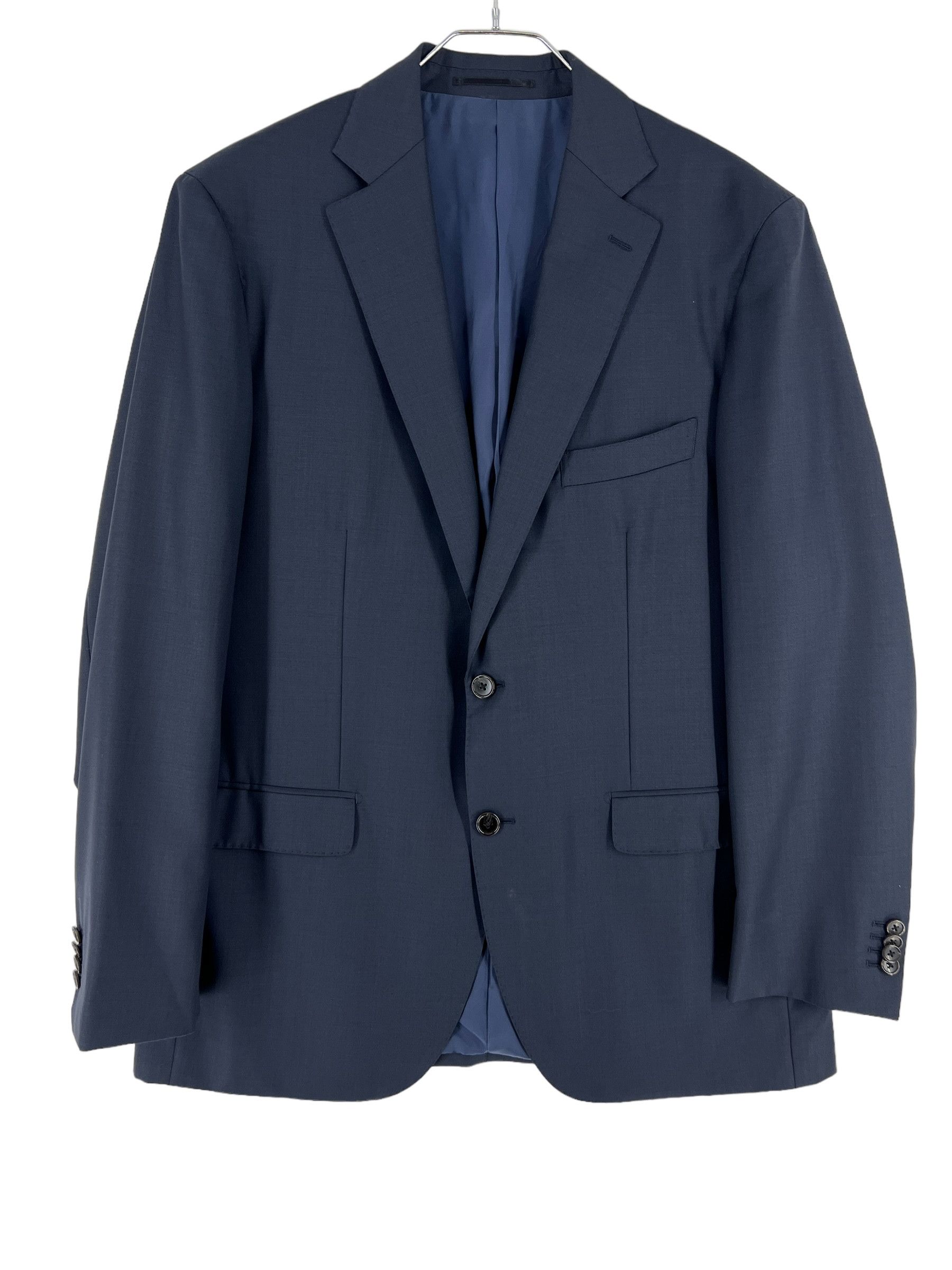 Suitsupply Lazio Wool Formal Blazer Waistcoat Suit EU:56; UK/US:46R Size 46R - 2 Thumbnail