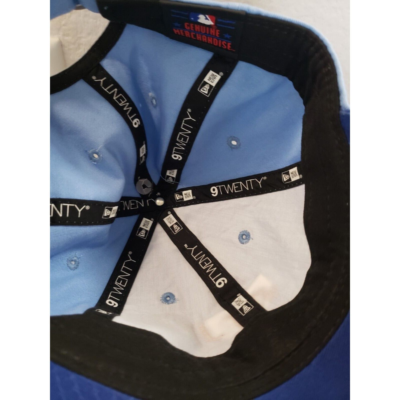 New Era Texas Rangers Hat Cap Strap Back Dad Strap Blue 920 New Era Size ONE SIZE - 5 Thumbnail