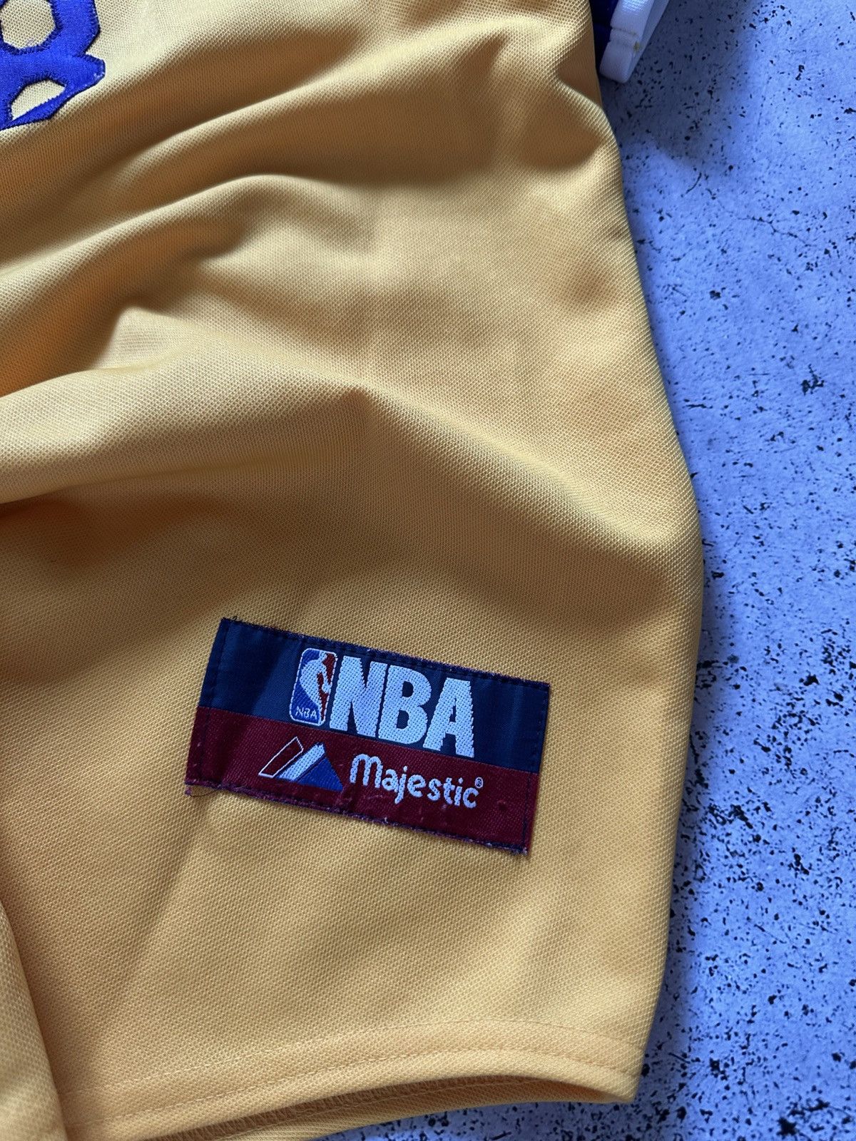 NBA Vintage NBA Majestic Kobe Bryant Lakers Baseball Jersey Y2K Size US XL / EU 56 / 4 - 6 Thumbnail