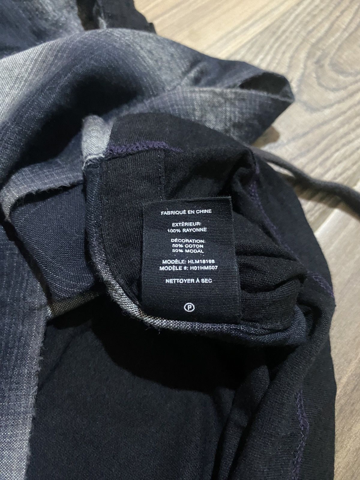 Helmut Lang HELMUT LANG DRAWCORD SHORT TSHIRT Size US S / EU 44-46 / 1 - 6 Thumbnail