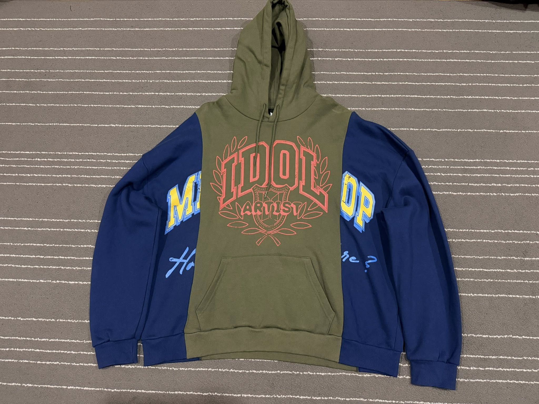 Japanese Brand BTS iDOL ARTIST BIG HIT HOODEE UNISEX L 3179 Size US L / EU 52-54 / 3 - 1 Thumbnail
