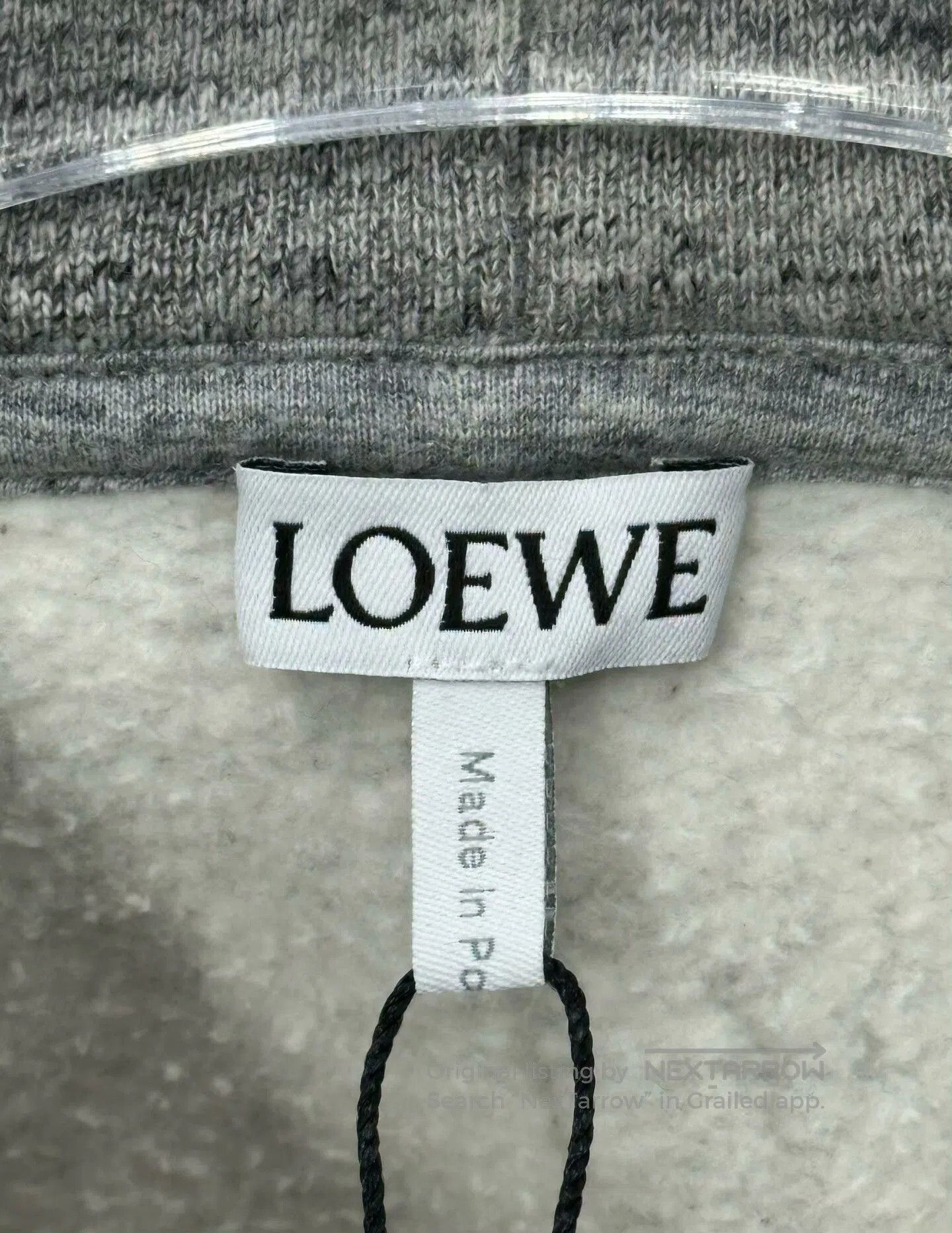Loewe Loewe Gray Embroidered Logo Hoodie. Size US M / EU 48-50 / 2 - 3 Thumbnail