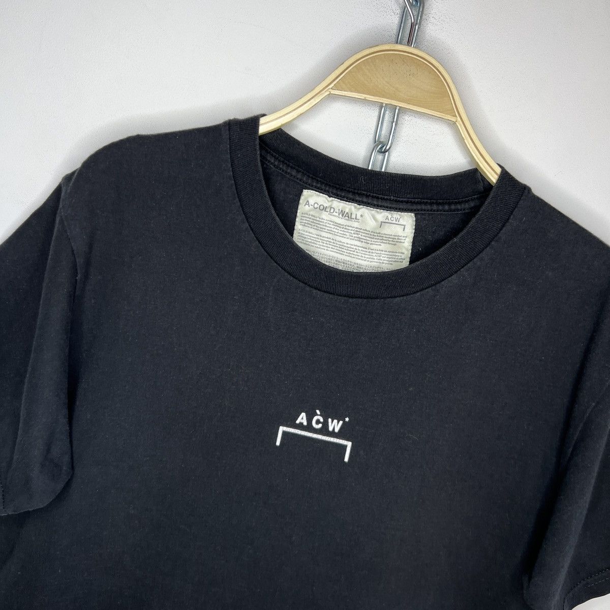 A-COLD-WALL* A Cold Wall Logo T-Shirt Black Size US M / EU 48-50 / 2 - 5 Thumbnail