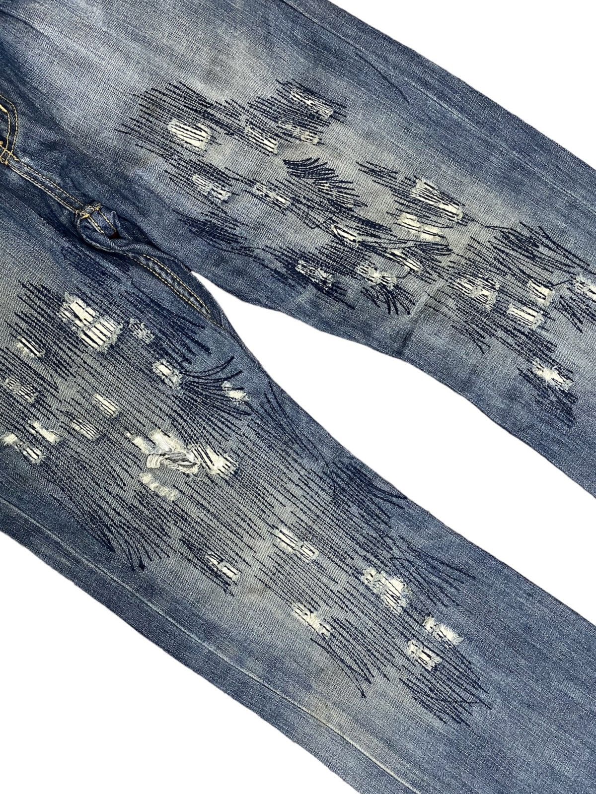 Energie Distressed Denim Energie Punk Style Jeans Size US 30 / EU 46 - 3 Thumbnail
