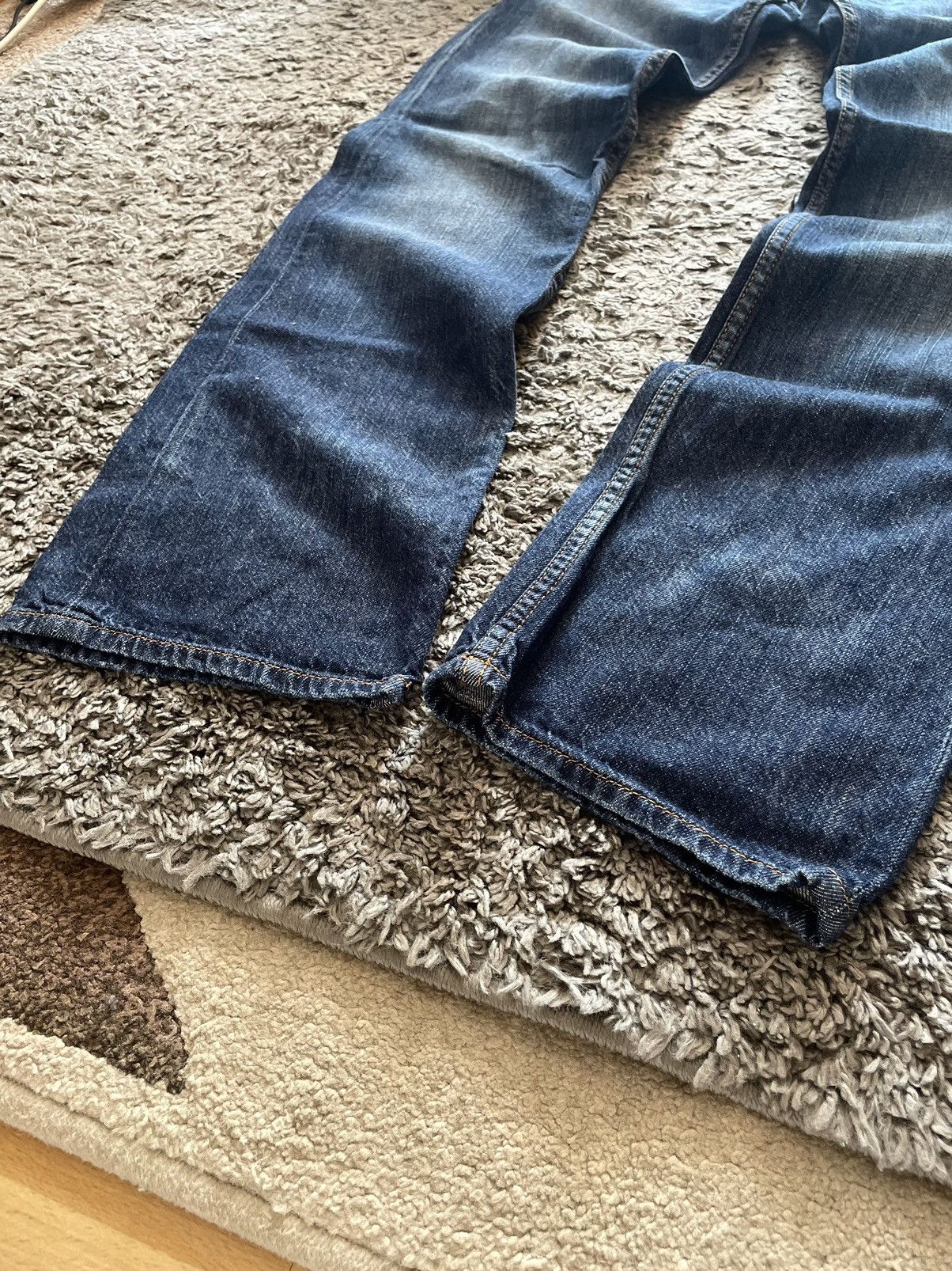 Prada × Vintage Prada Milano Jeans Denim Vintage Streetwear Logo Y2k Rare Size US 30 / EU 46 - 4 Thumbnail