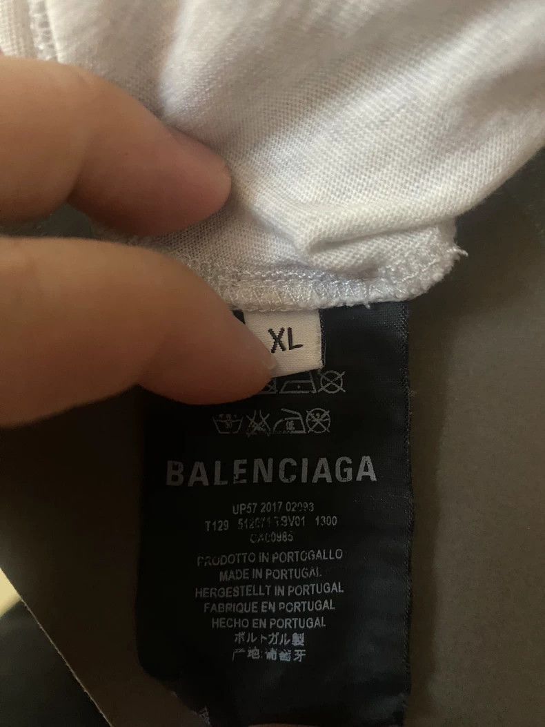 Balenciaga Balenciaga 18 Year Gray Short Sleeve T-Shirt-2506 Size US XL / EU 56 / 4 - 5 Thumbnail