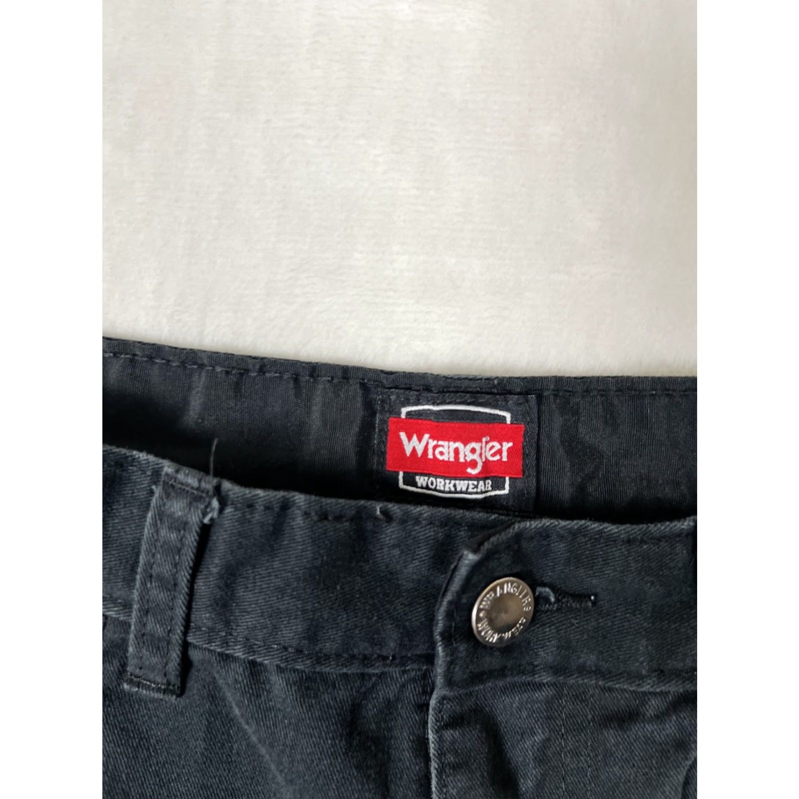 Wrangler Wrangler Cargo Pants Mens 38x30 Black Utility Casual Cargo Pocket Stretch Cotton Spandex Regular Straight Wah? Size US 38 / EU 54 - 3 Thumbnail