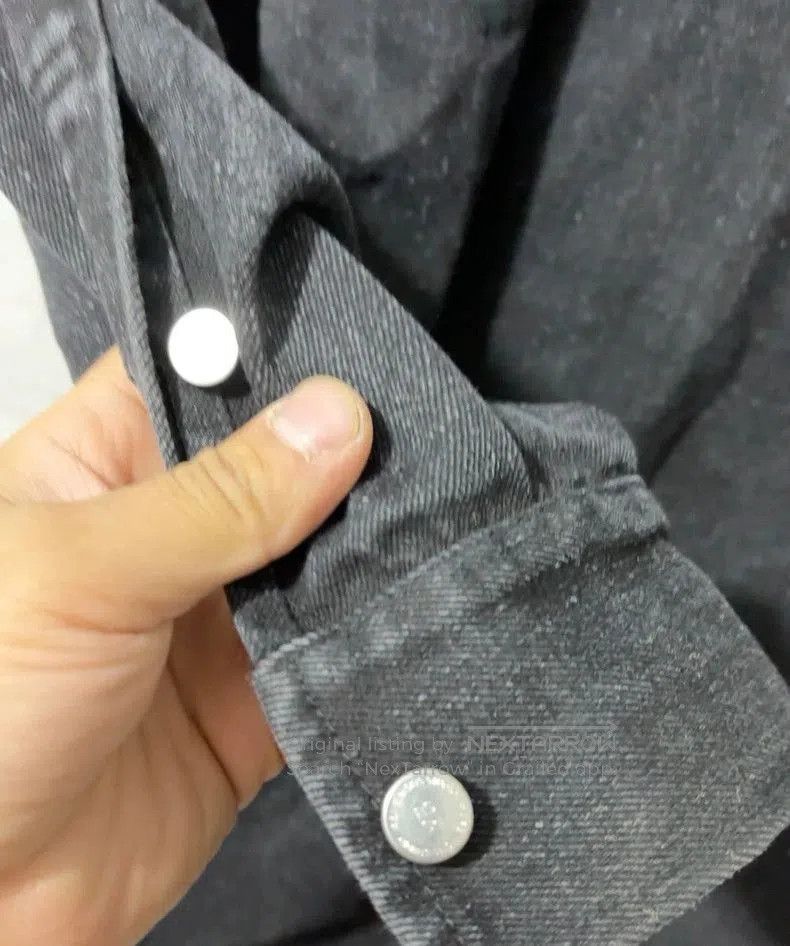 Raf Simons Raf Simons SS18 Denim Shirt . Size US XL / EU 56 / 4 - 4 Thumbnail