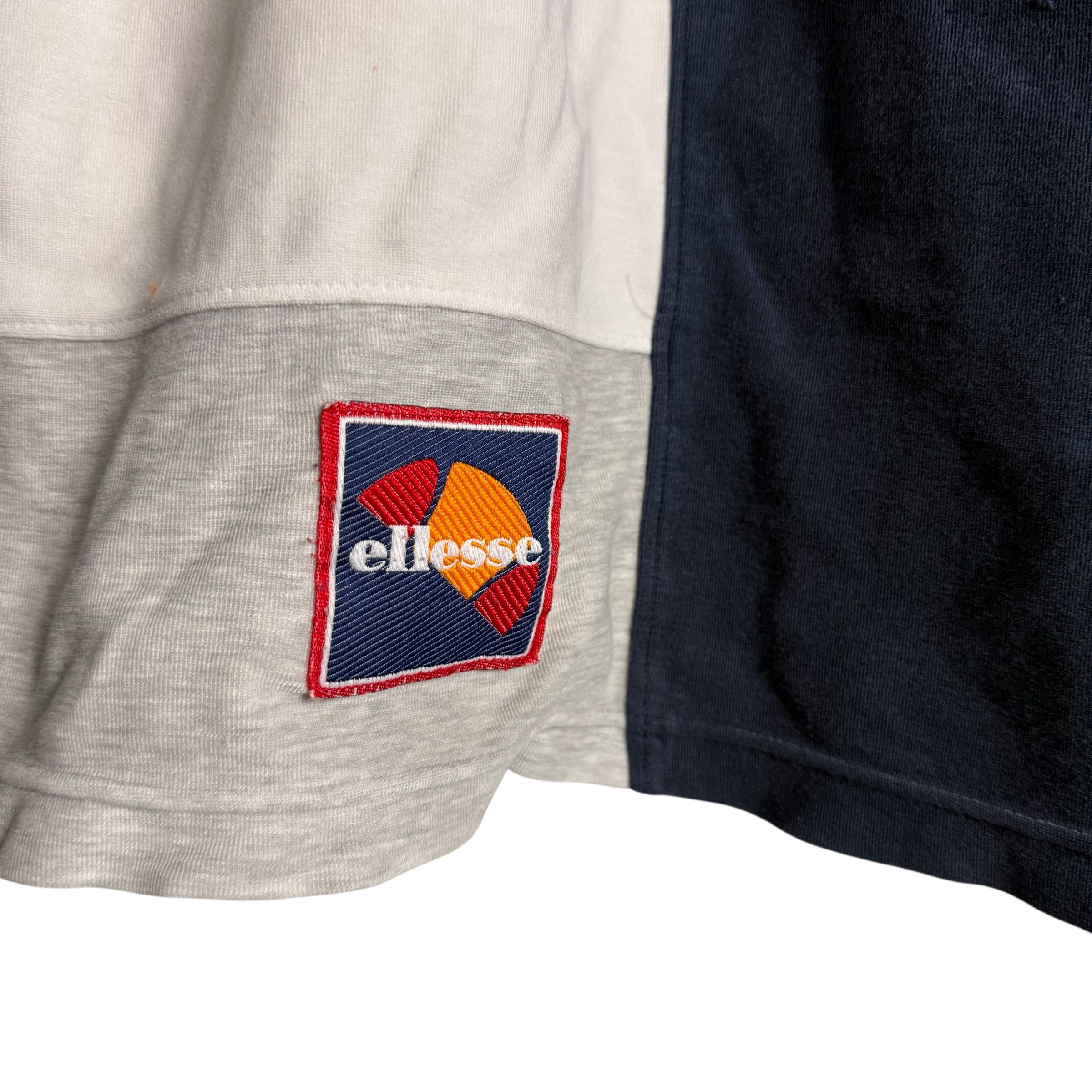 Ellesse 🔥RARE🔥Vintage Ellesse Perugia Italia Stripes Hoodie Sweat Size US XL / EU 56 / 4 - 3 Thumbnail