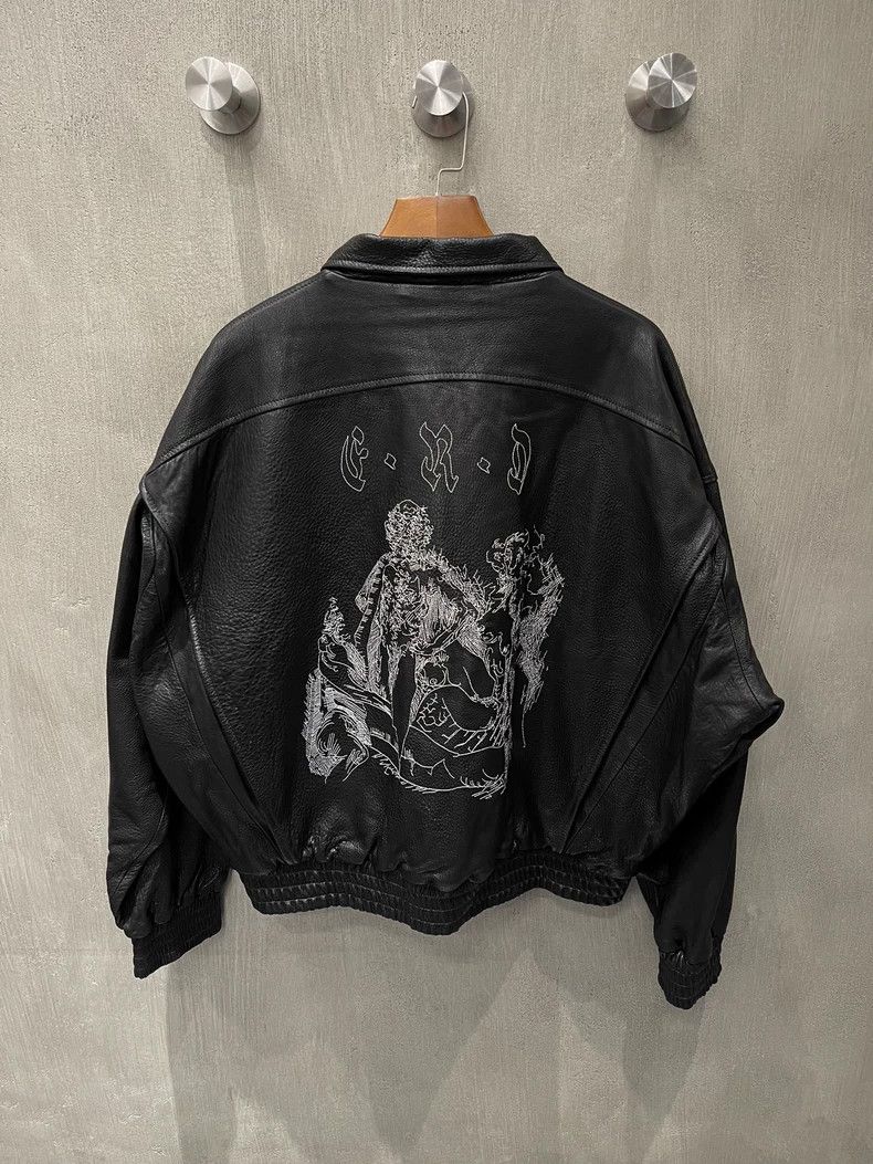 Enfants Riches Deprimes Enfants Riches Deprimes Painter's leather jacket 2501-Next Size US XL / EU 56 / 4 - 2 Thumbnail