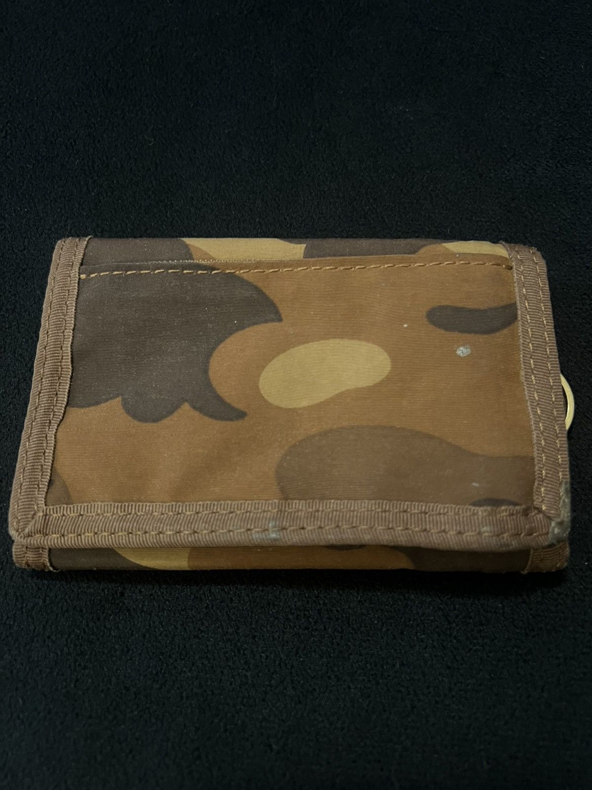 Bape Brown camo trifold wallet Size ONE SIZE - 1 Thumbnail