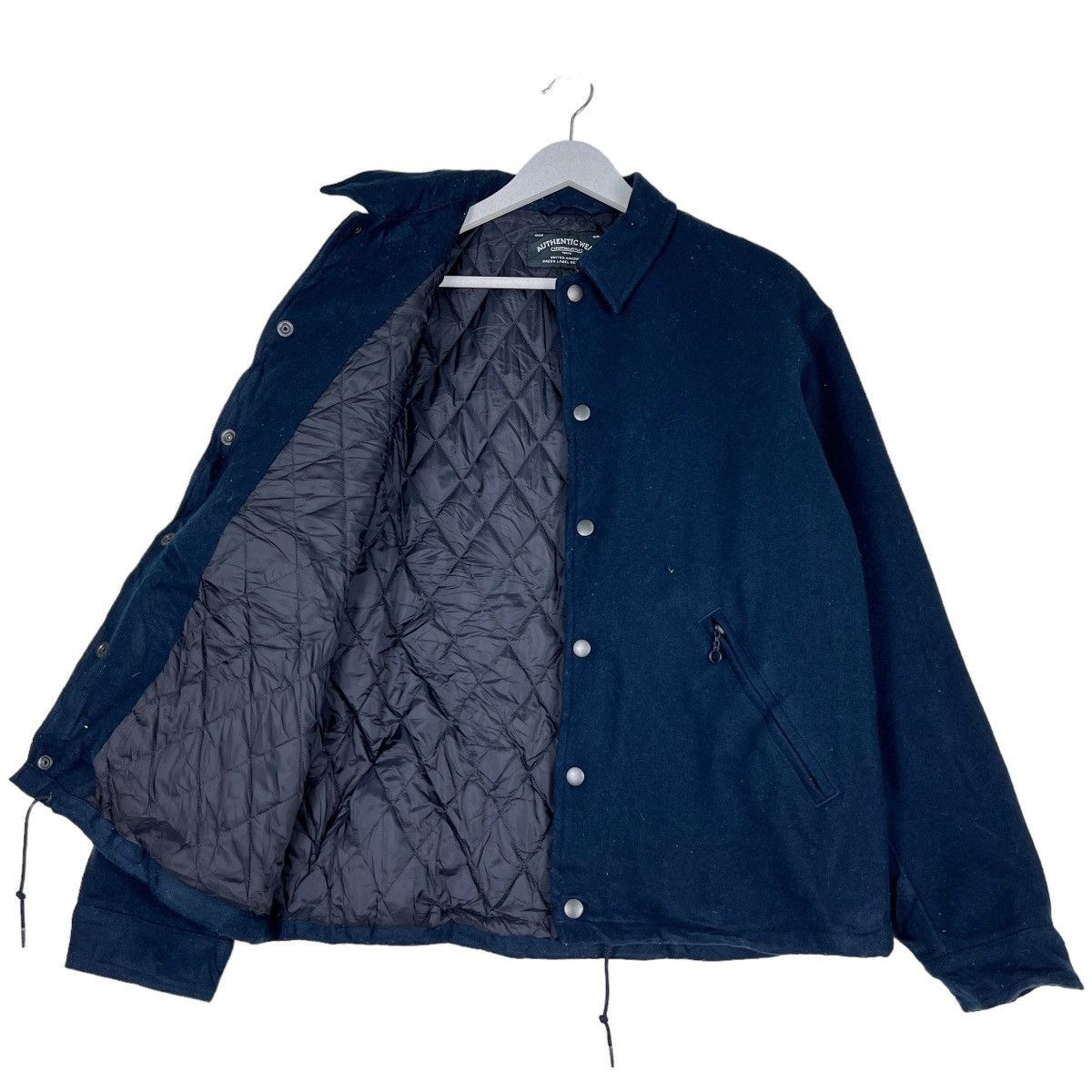 United Arrows 🔥 GREEN LABEL RELAXING UNITED ARROWS WOOL BOMBER JACKET Size US M / EU 48-50 / 2 - 9 Thumbnail