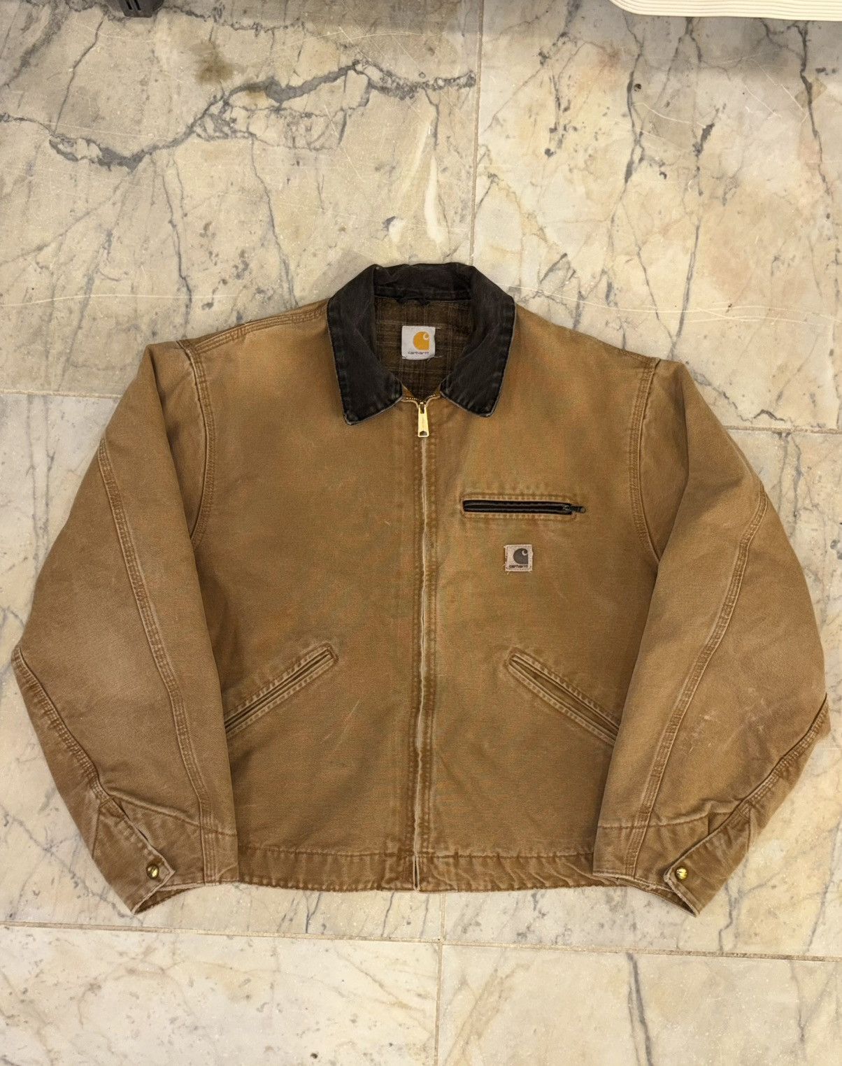 Carhartt Vintage Carhartt Detroit Jacket Size US XL / EU 56 / 4 - 1 Thumbnail