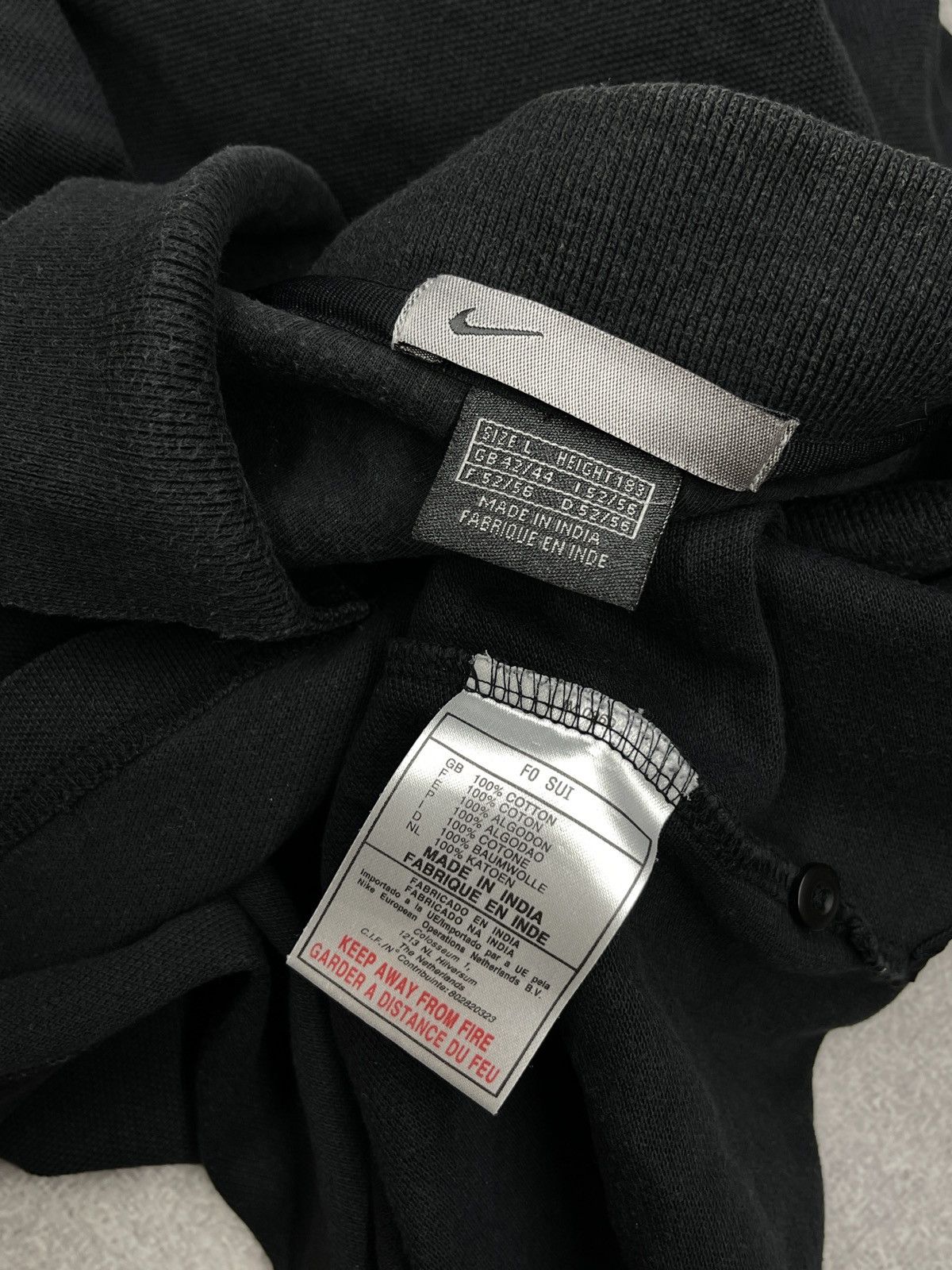 Nike Vintage Nike Rugby Polo Longsleeve Black Y2K ACG TN Size L Size US L / EU 52-54 / 3 - 7 Thumbnail