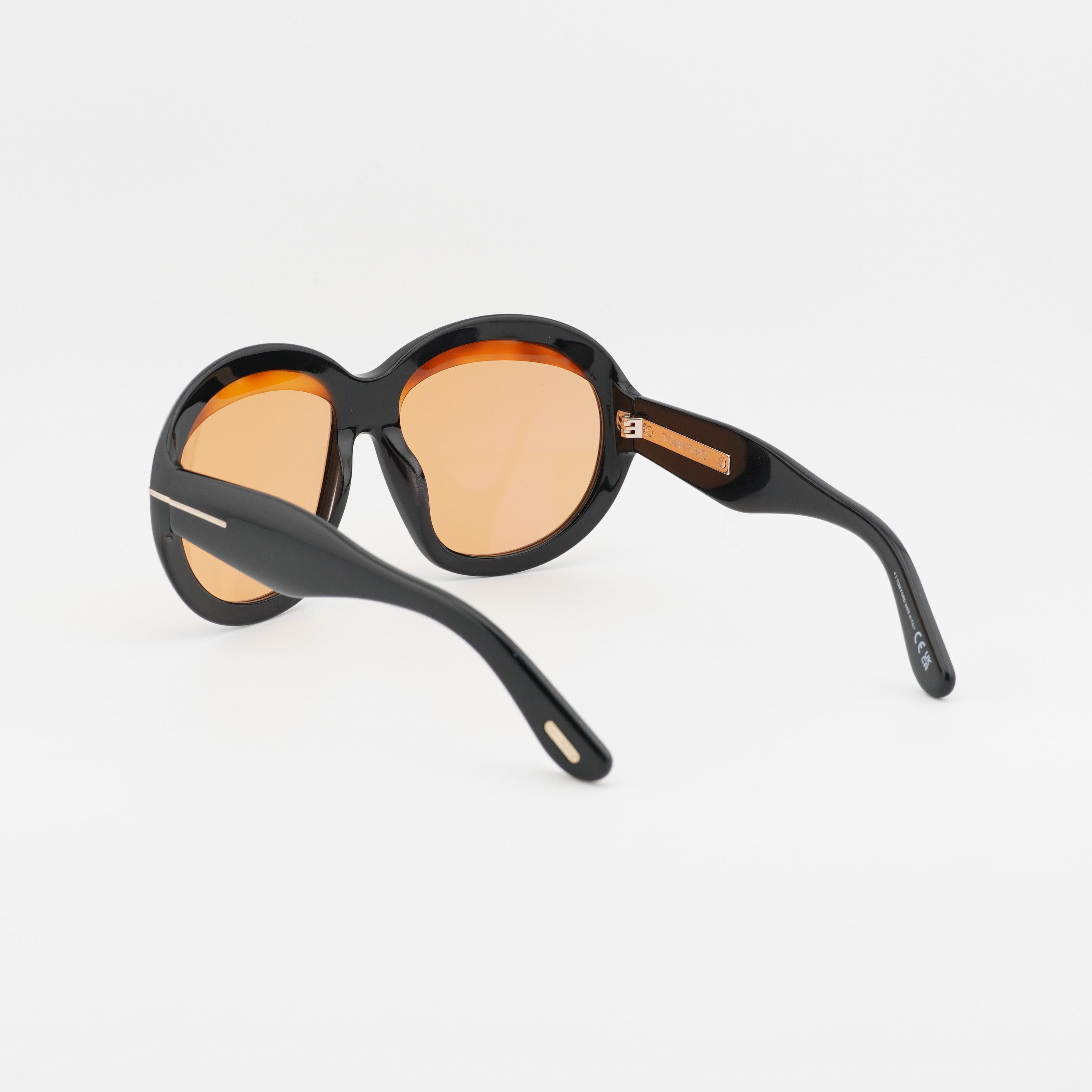Tom Ford Tom Ford Angellica FT1193 01E Sunglasses - Black Frame Size ONE SIZE - 5 Thumbnail