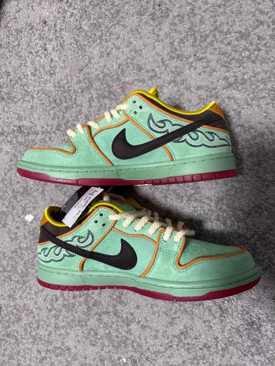 Nike Nike SB Dunk Low Rodeo Tourmaline (2025) HF3058-300 Size US 13 / EU 46 - 3 Thumbnail