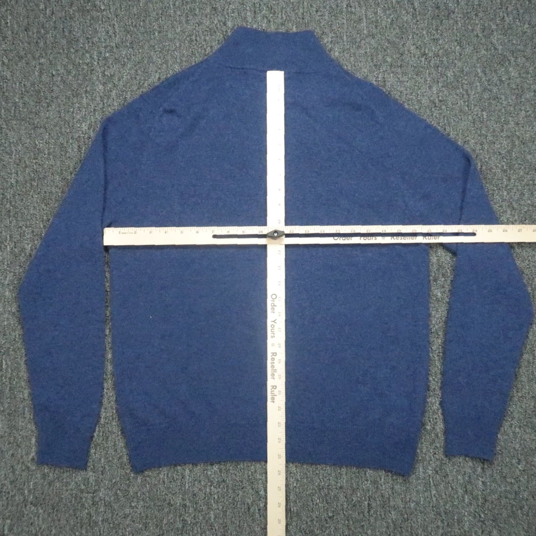 Bloomingdale's Bloomingdale's Bloomingdales Sweater Mens Small Blue Cashmere Mens Store Quarter Zip NWT Size S 1/4 Zip Size US S / EU 44-46 / 1 - 5 Thumbnail