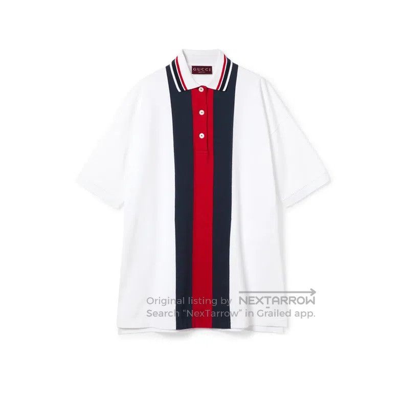 Gucci Gucci Striped knitted polo shirt Size US M / EU 48-50 / 2 - 1 Thumbnail