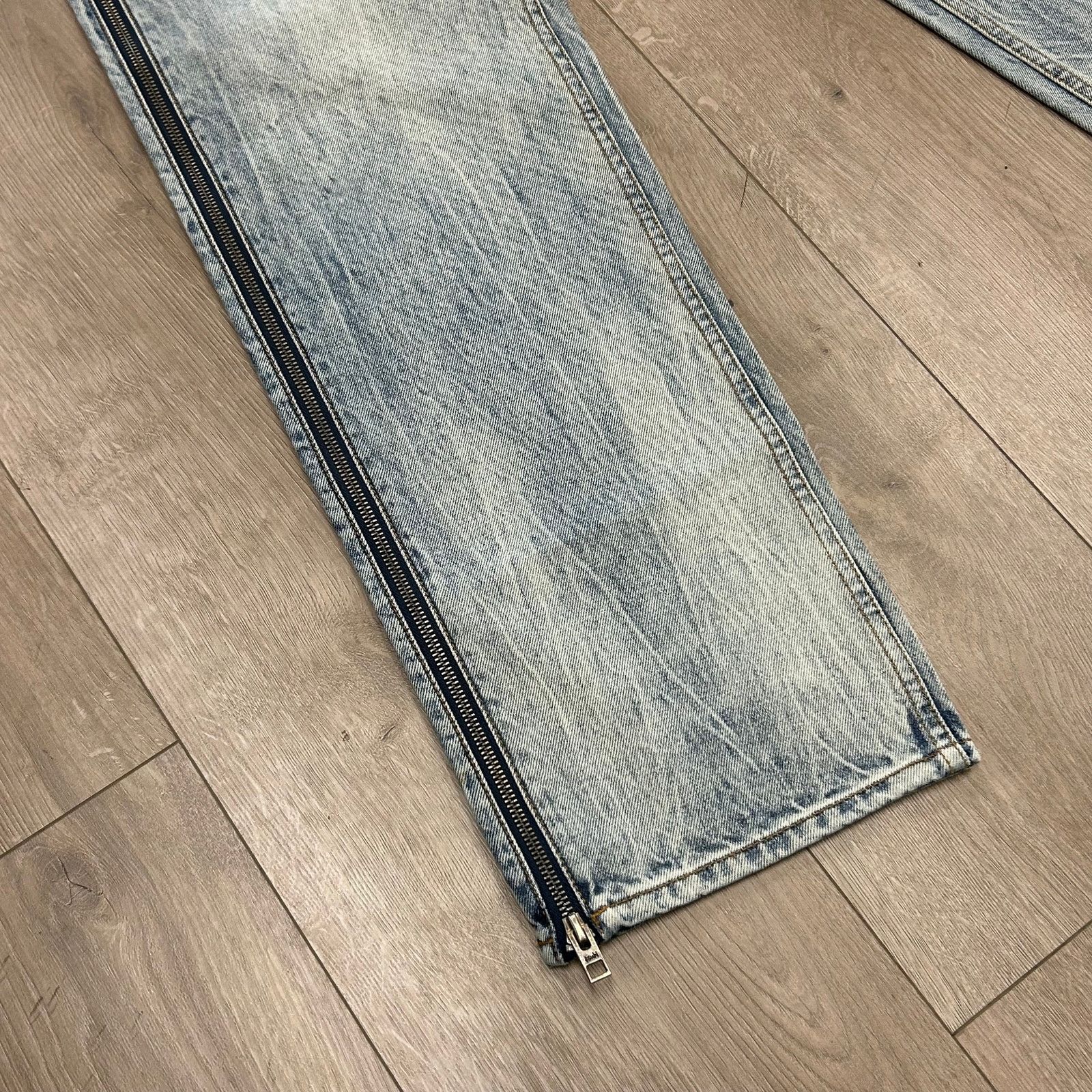 Ksubi new Ksubi Anti K Zip Leg Dynamite Relaxed Fit Jeans size 30 Size US 30 / EU 46 - 4 Thumbnail