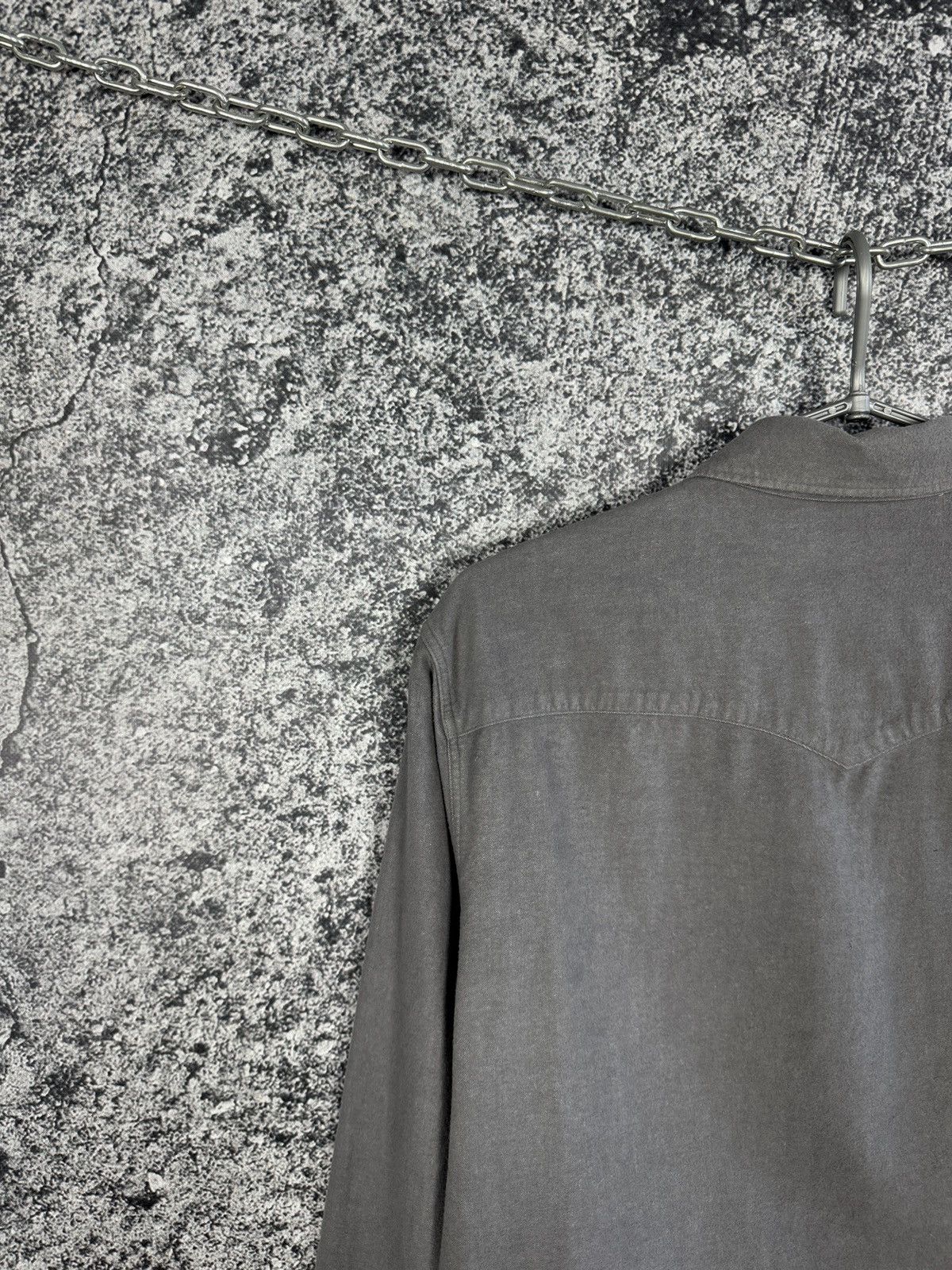 Allsaints Allsaints Helm Long Sleeve Riveted Shirt Button Up Size M Size US M / EU 48-50 / 2 - 11 Thumbnail