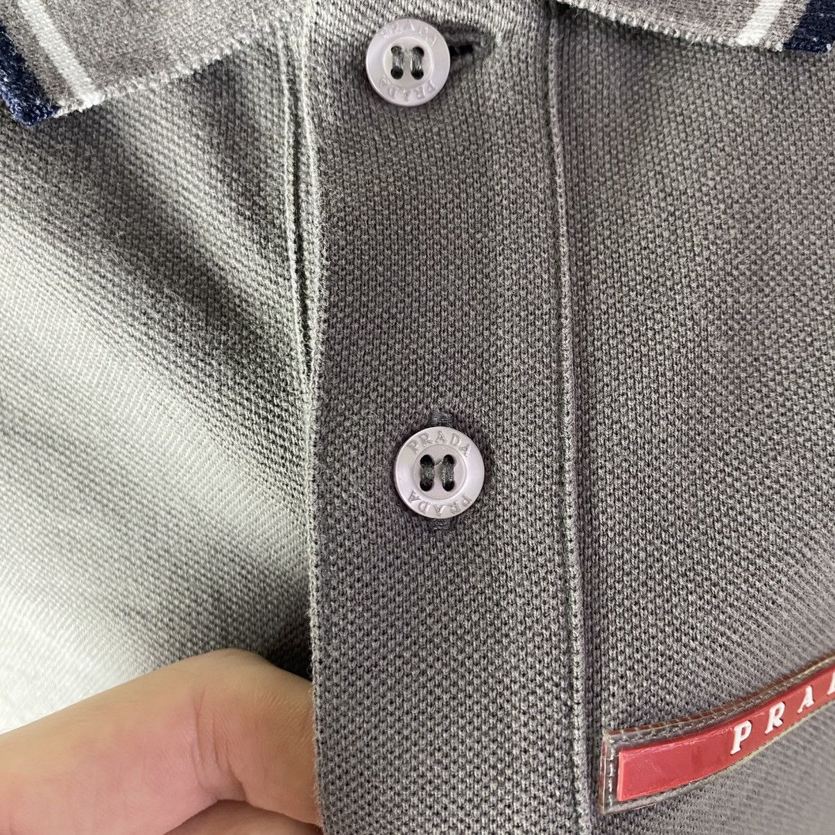 Prada Prada Polo T-Shirt Red Tab Size US M / EU 48-50 / 2 - 8 Thumbnail