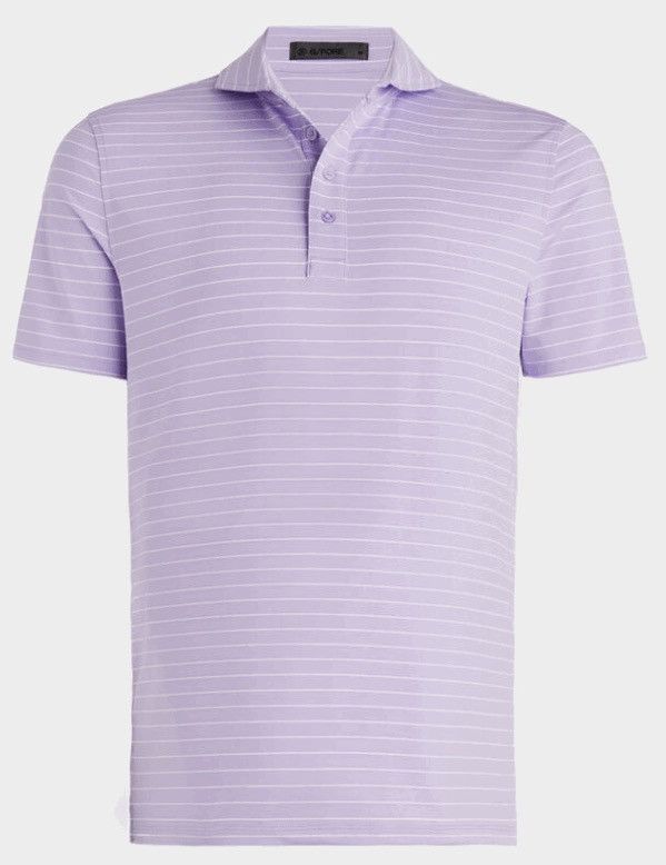 G/FORE G/FORE Feeder Stripe Modern Collar Tech Aura Golf Polo Size US XXL / EU 58 / 5 - 1 Thumbnail