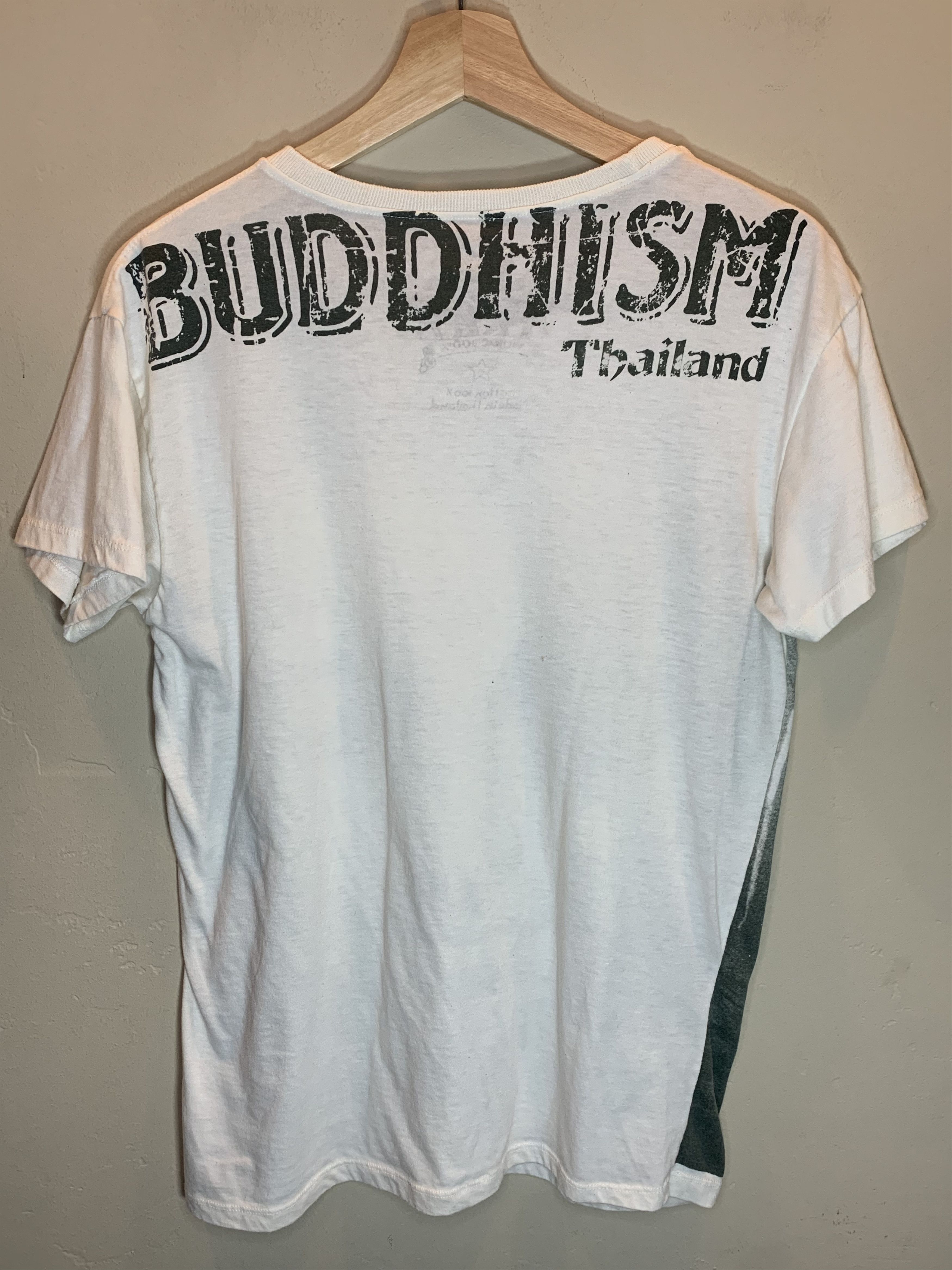 Vintage *RARE* Vintage Buddhism Buddhist Thailand Y2K AOP Art Shirt Size US M / EU 48-50 / 2 - 3 Thumbnail
