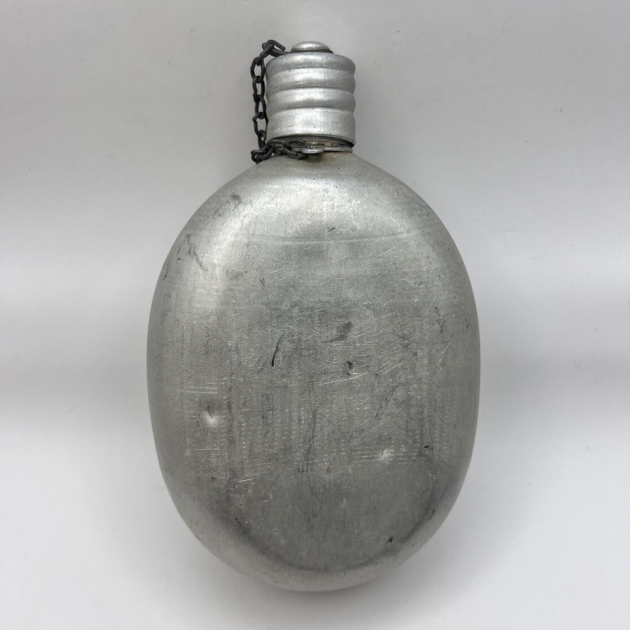 Vintage 1950 Vintage USSR Military Aluminum Canteen Water Bottle Size ONE SIZE - 3 Thumbnail