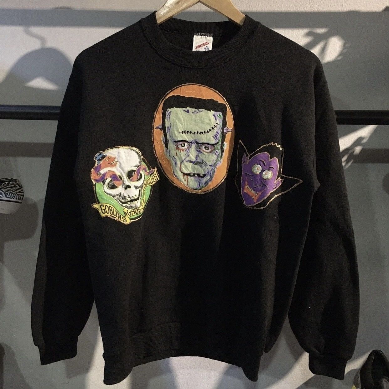 Expert Horror Frankenstein Dracula Goblins Ghosts Sweatshirt