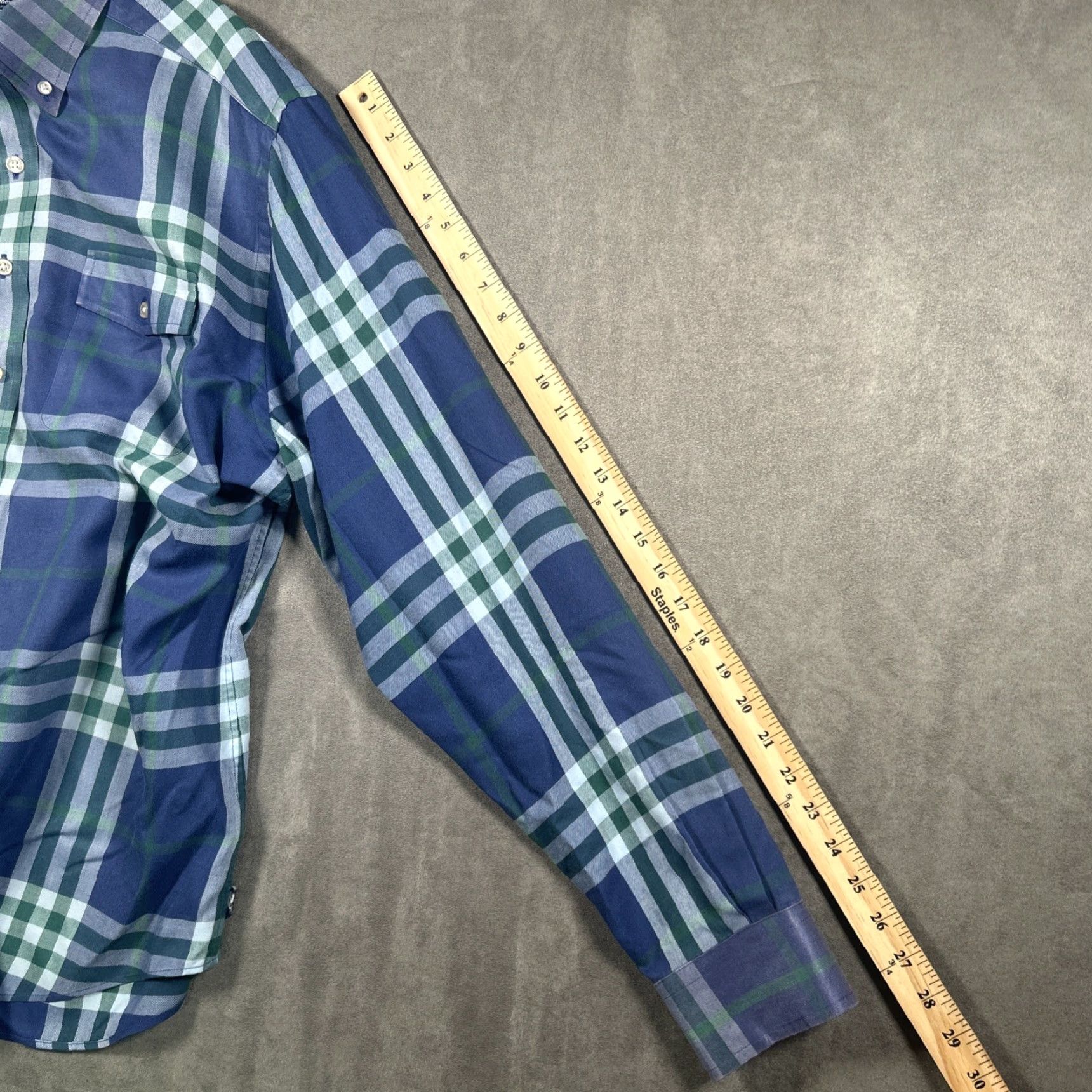 Vineyard Vines Vineyard Vines Shirt Mens XL Button-Down Crosby Performance Slim Fit Blue Plaid Long Sleeve Casual Shirt Size US XL / EU 56 / 4 - 7 Thumbnail