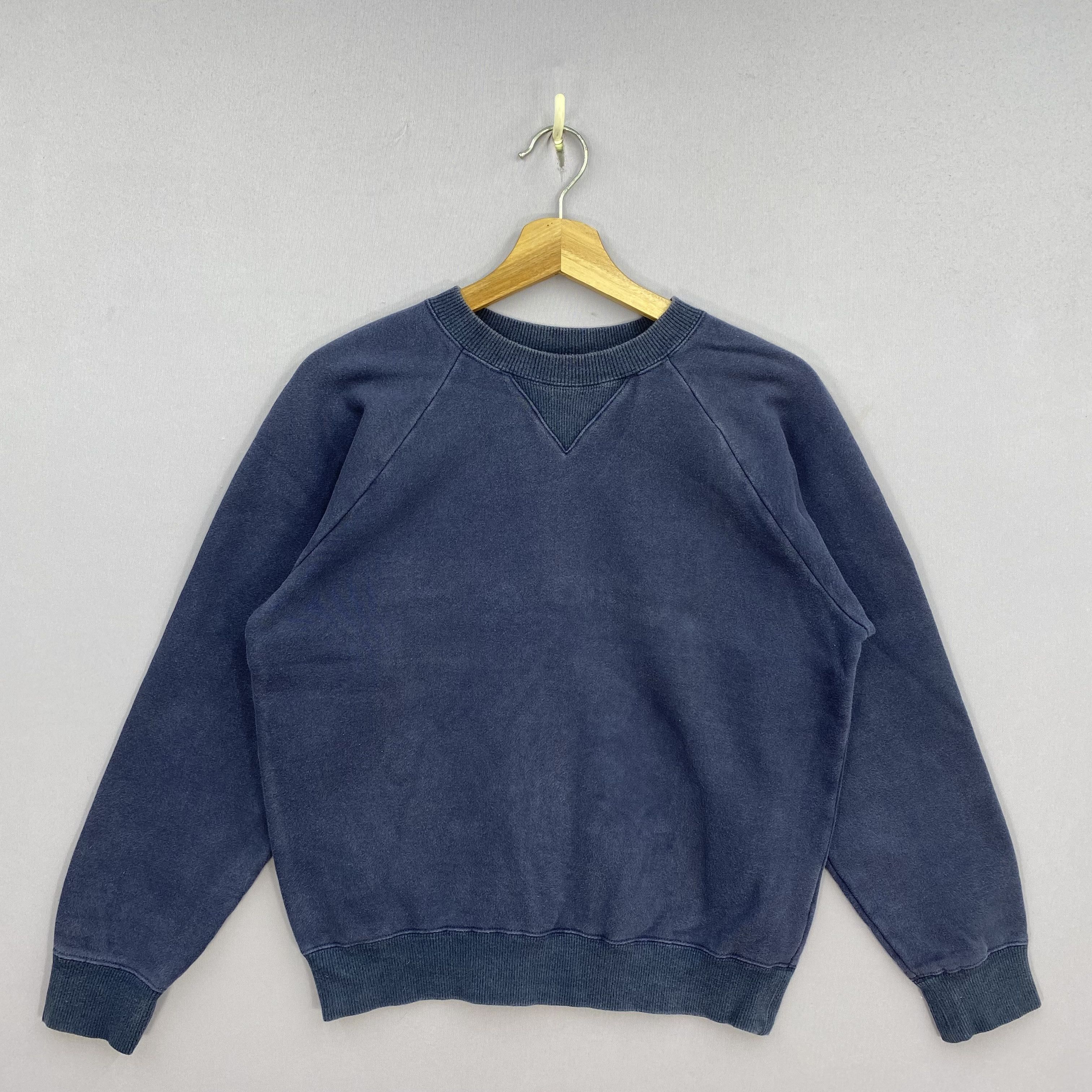 agnes b. Vintage Y2K Agnes B Pullover Sweatshirt V-Stitch Jump Size US S / EU 44-46 / 1 - 2 Thumbnail